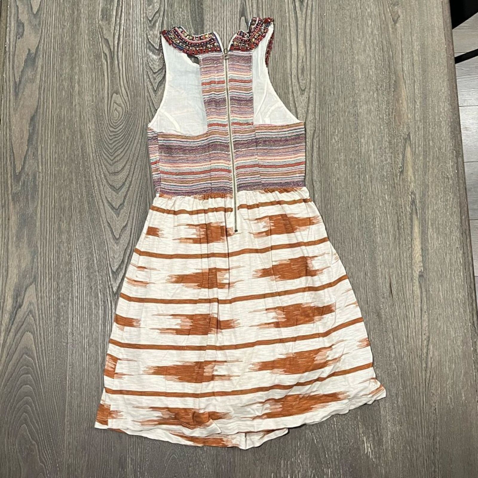 Lucky Brand Lucky Brand Dress Empire Waist Aztec Pattern Sleeveless XS Size XS / US 0-2 / IT 36-38 - 6 Thumbnail