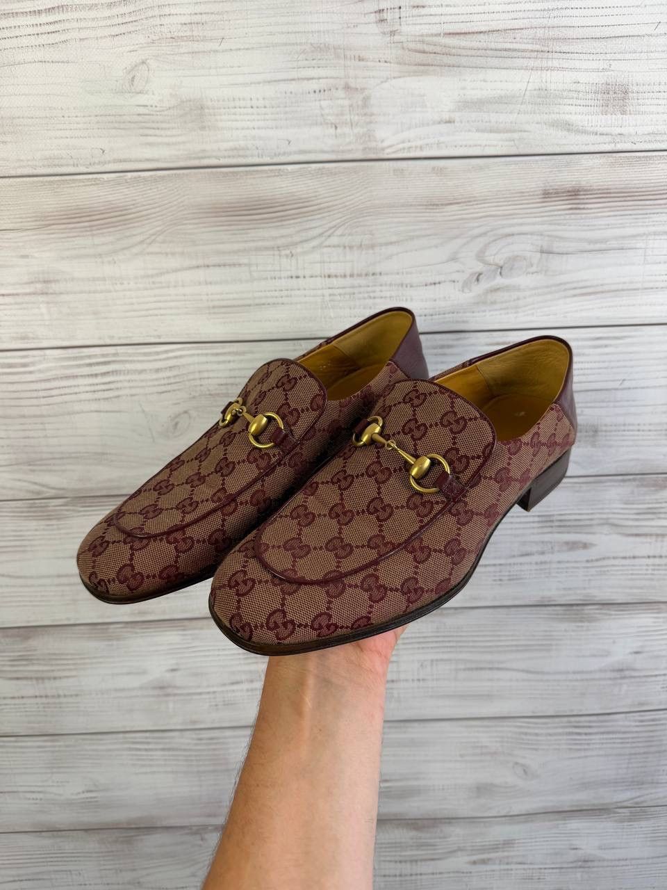 Gucci Gucci Monogram GG Loafers Size US 8 / EU 41 - 3 Thumbnail
