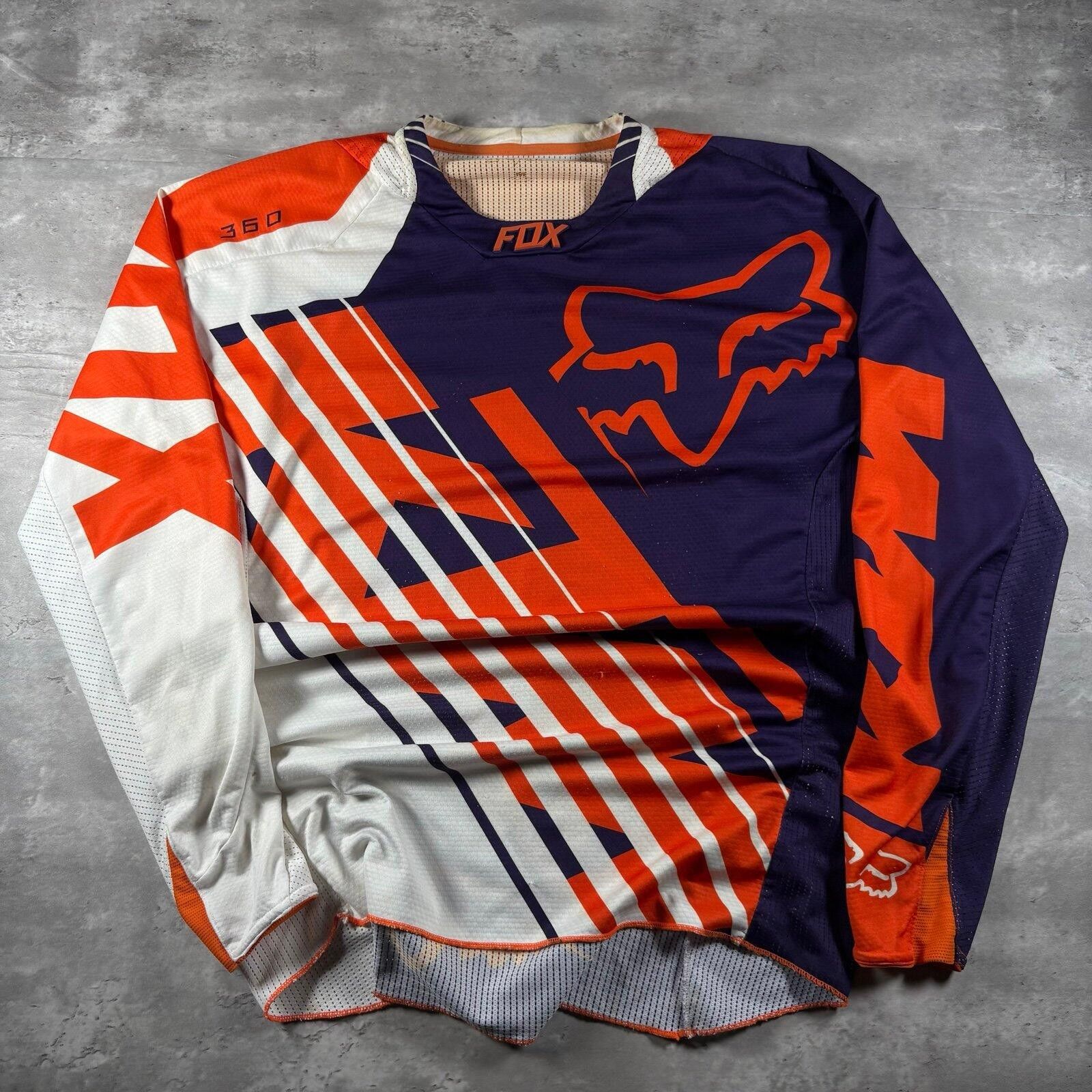 Fox Racing Vintage Y2K Fox racing motorcross jersey Size US M / EU 48-50 / 2 - 1 Thumbnail
