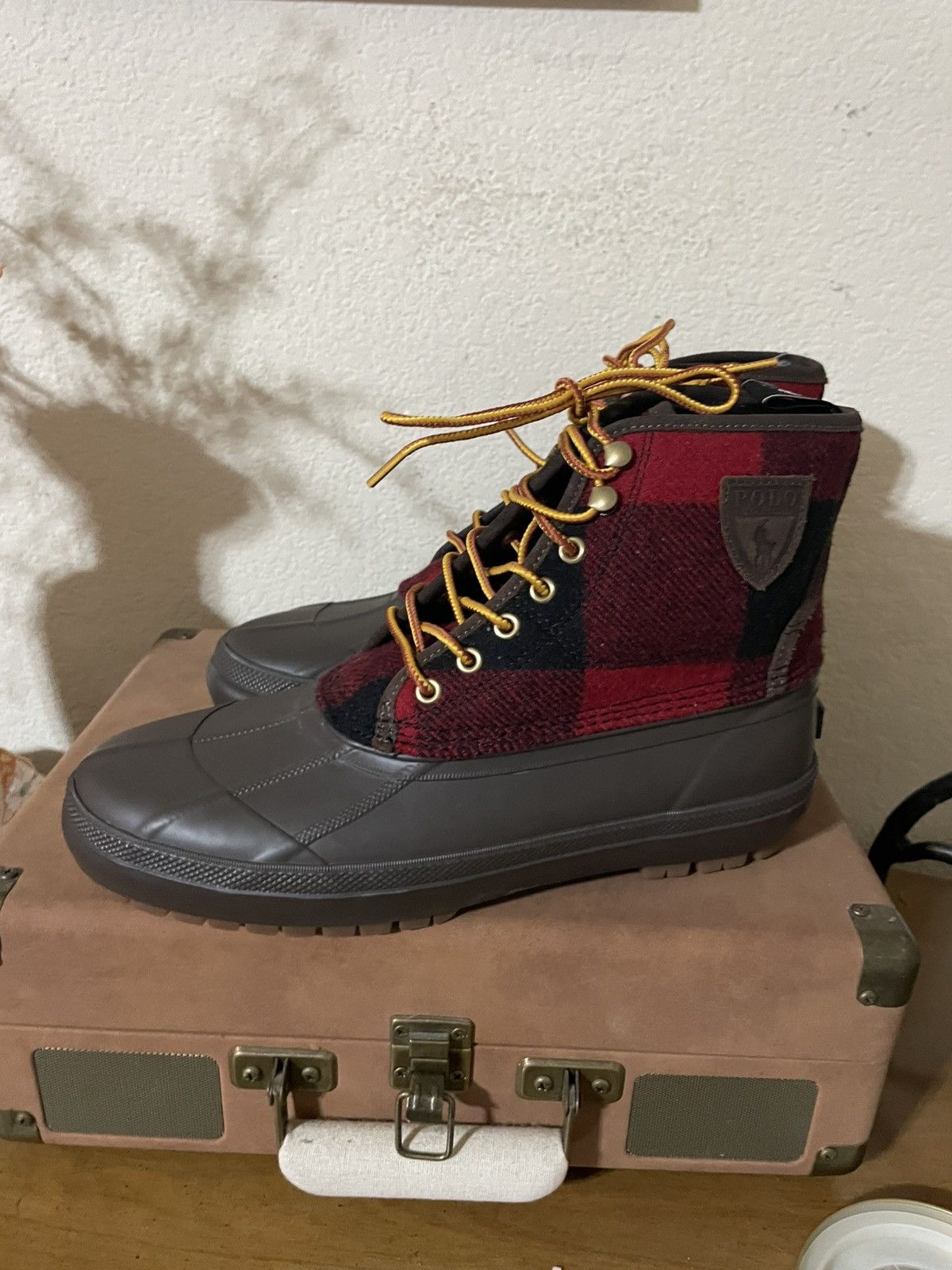 Polo Ralph Lauren Claus LaceUp Boots nwt Size US 9 / EU 42 - 5 Thumbnail