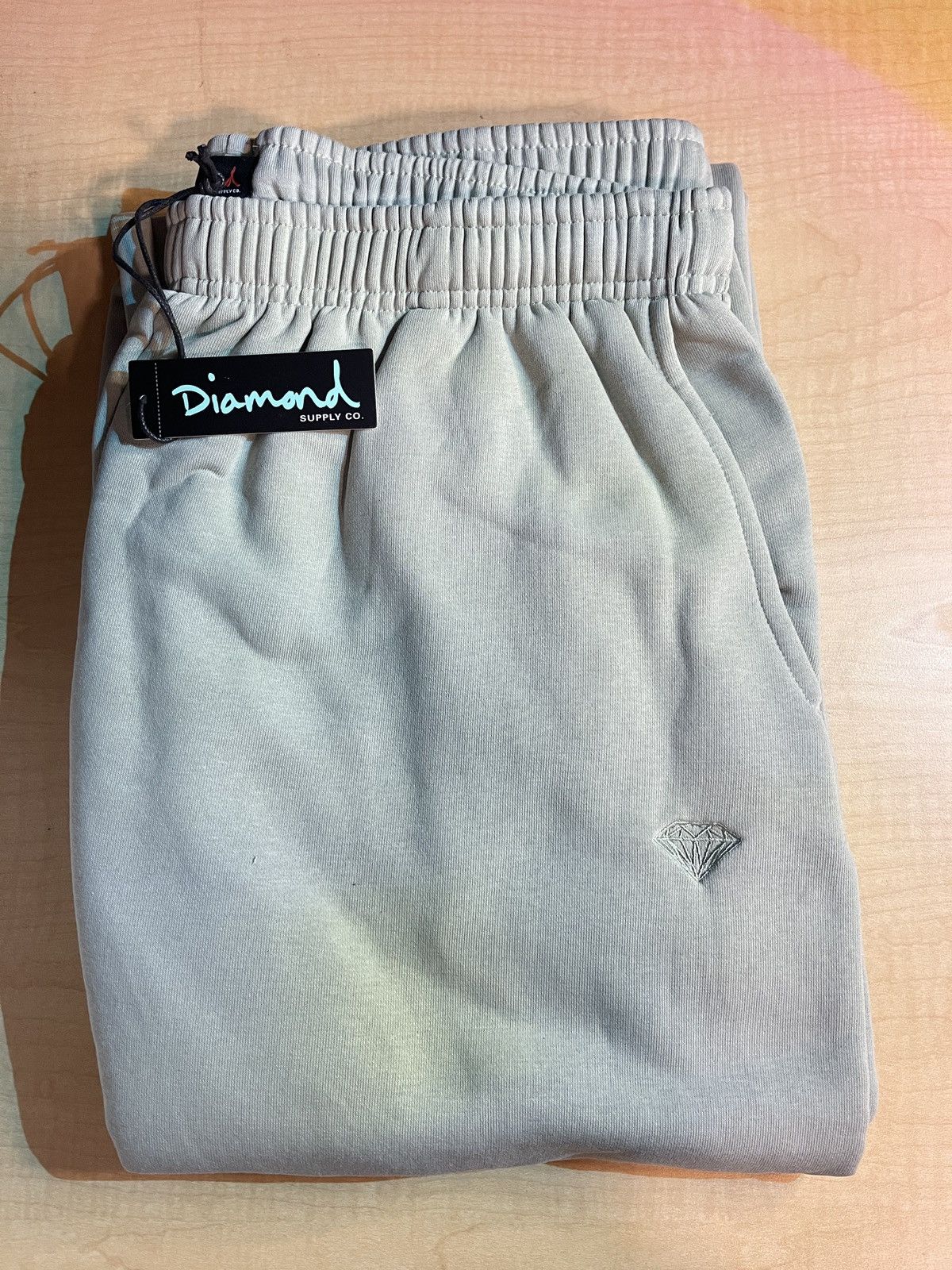 Diamond Supply Co. Diamond Supply Uni Sweatpants – XL, Light Green Size US 42 / EU 58 - 1 Thumbnail