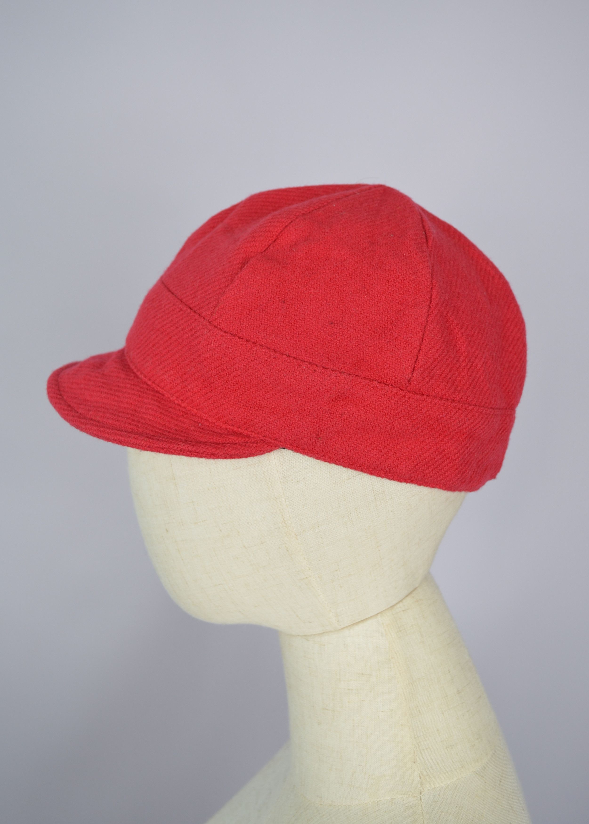 Burberry Womens Burberry Wool/Cashmere Pink/Red Beret Hat Size M Size ONE SIZE - 3 Thumbnail