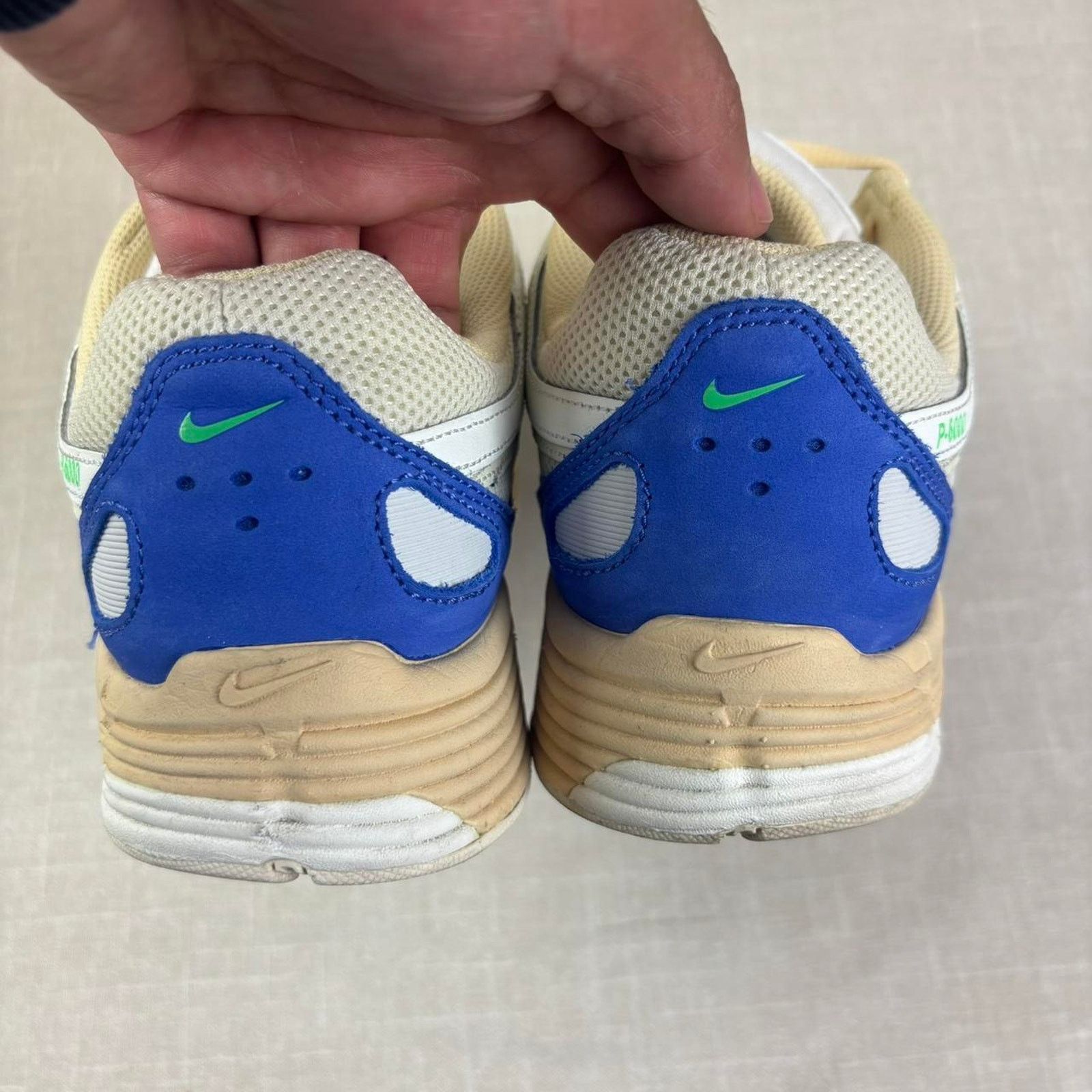 Nike Nike P-6000 “Athletic Department Coconut Milk Medium Blue” Size US 10 / EU 43 - 6 Thumbnail