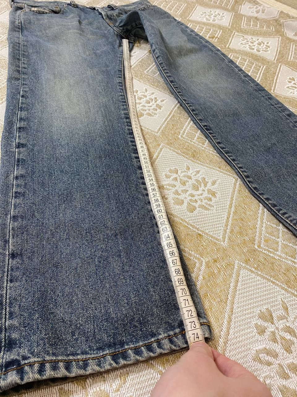 Diesel 🔥 Diesel Industry Dirty Washed Denim Vintage Jeans Pants Size US 31 - 10 Thumbnail