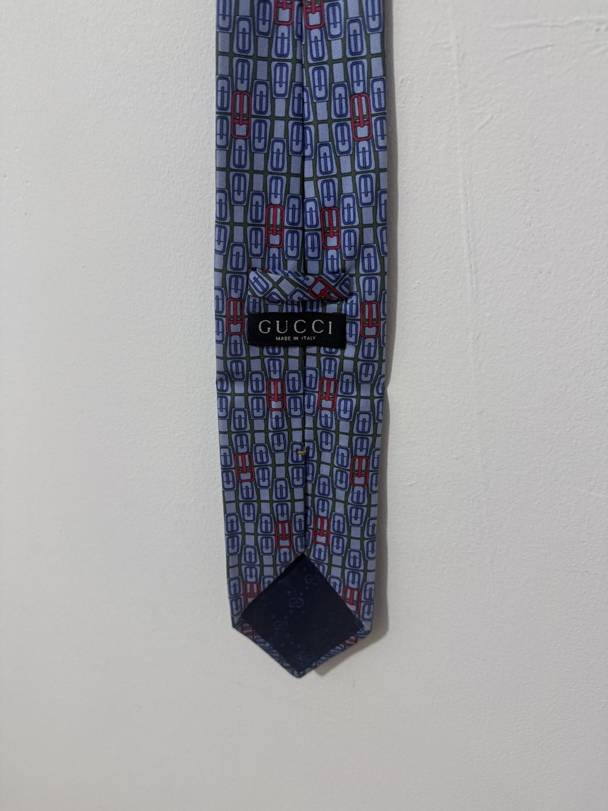 Gucci Gucci Belt Multicolor Necktie Size ONE SIZE - 3 Thumbnail