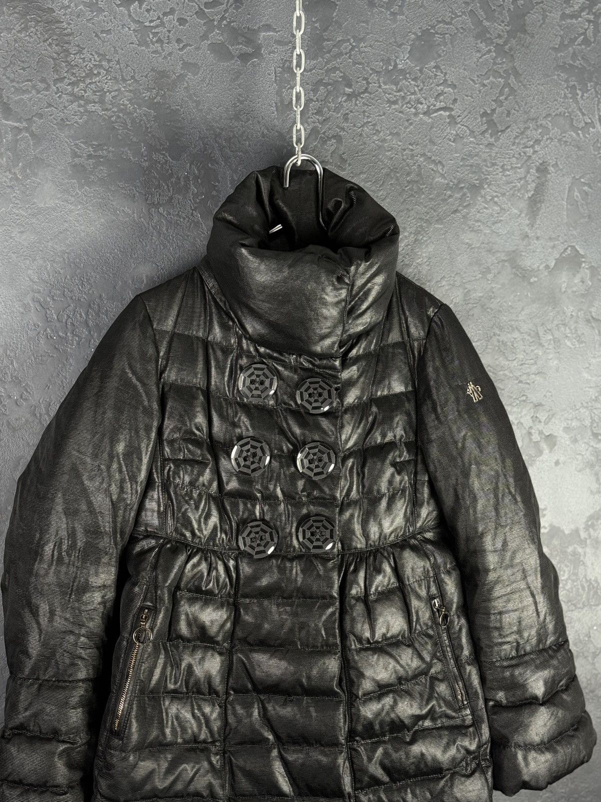 Moncler MONCLER PREMIERE JOHANNA Women's Padded Coat Jacket Black Size S / US 4 / IT 40 - 2 Thumbnail