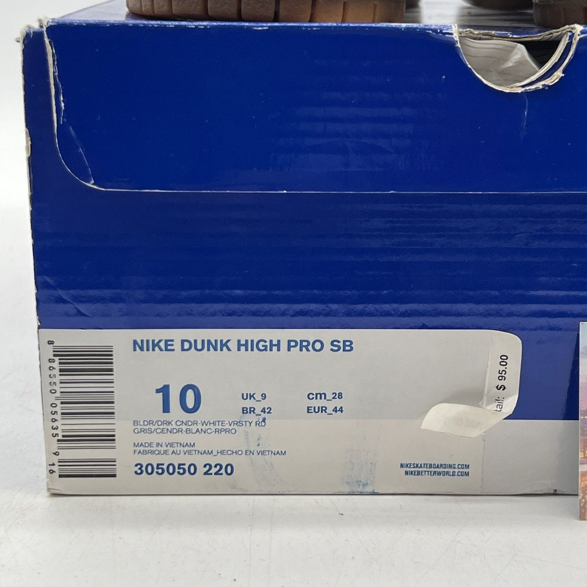Nike Nike dunk high Budweiser Size US 10 / EU 43 - 6 Thumbnail