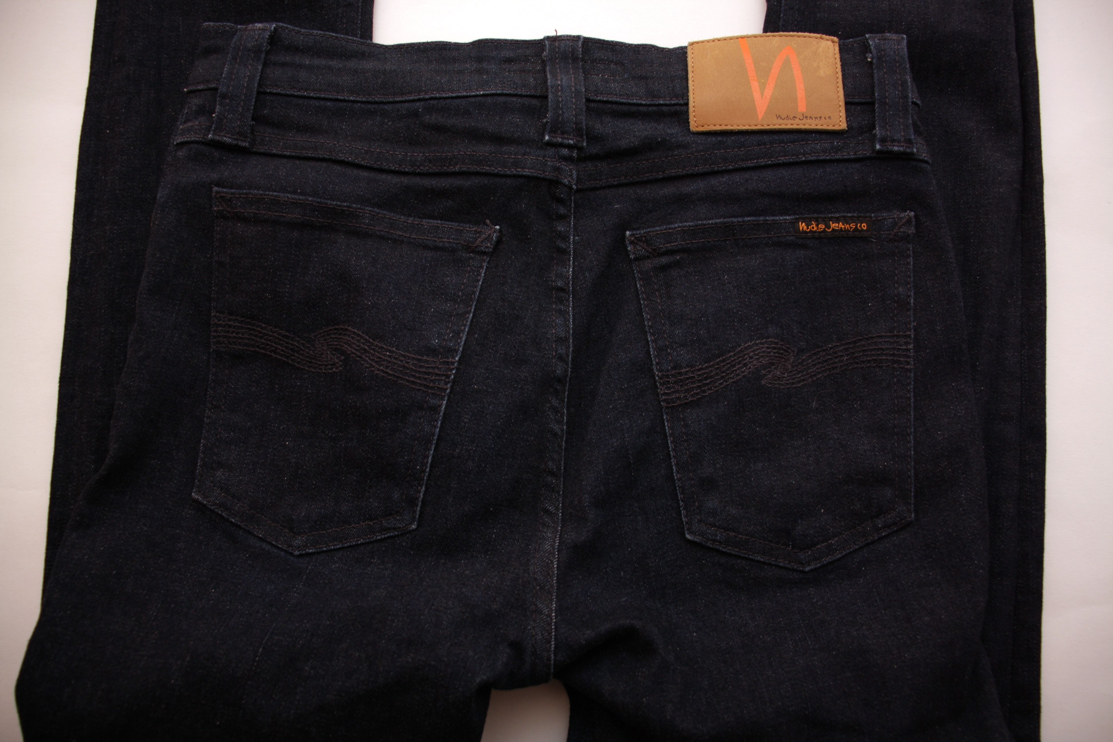 Nudie Jeans Nudie HIGH-KAI Jeans W29 L32 Recycle Dry Navy Organic Skinny Size US 29 - 5 Thumbnail