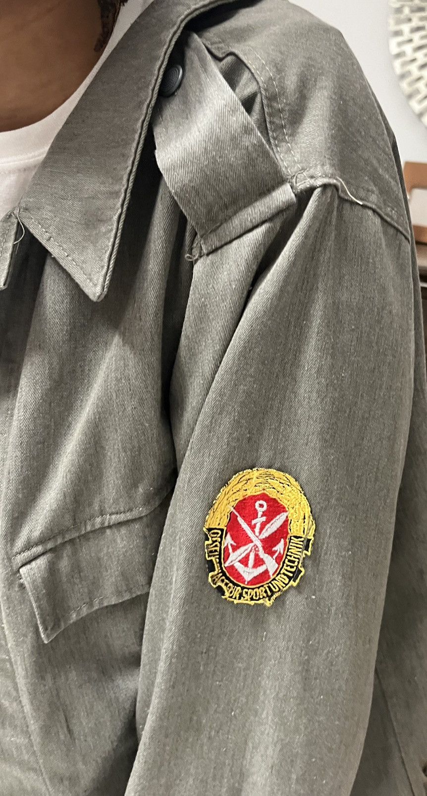 Vintage Rare 1952-1990 Militarized German Society Jacket Size US S / EU 44-46 / 1 - 3 Thumbnail