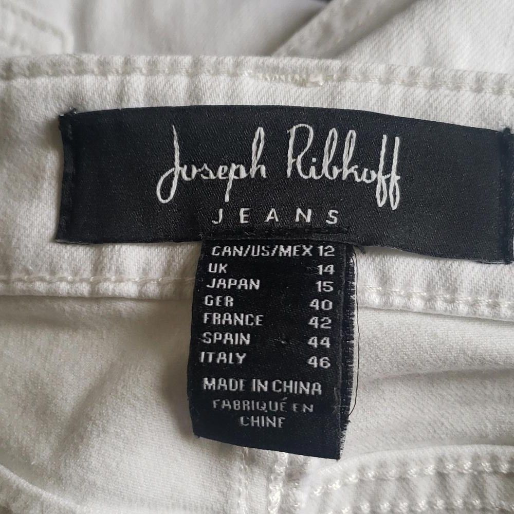 Designer CT1491 Joseph Ribkoff Cut Out Capri's 12 Size 34" / US 12 / IT 48 - 6 Thumbnail