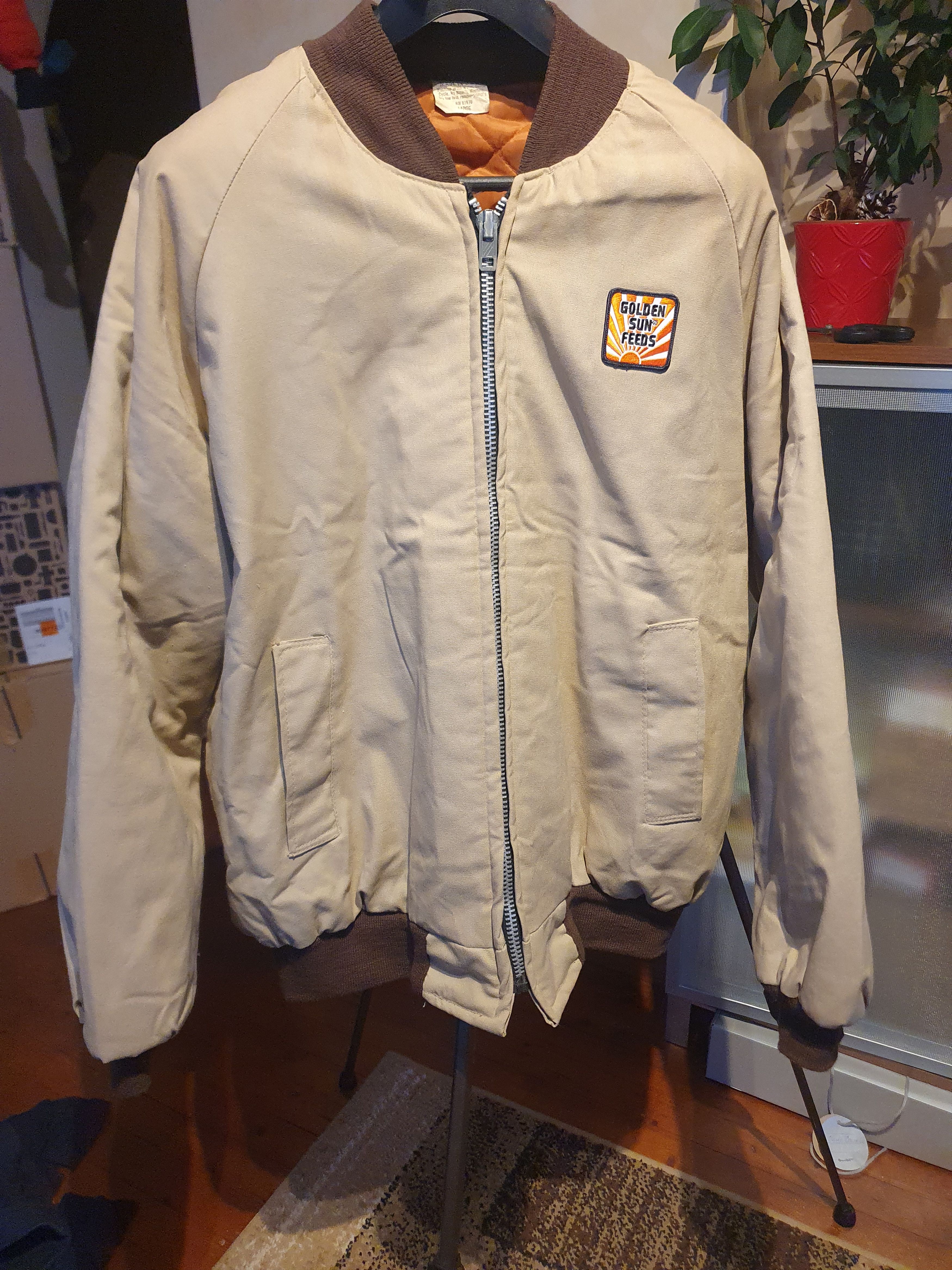 Vintage Golden Sun Feeds Vtg Farmer Canvas Jacket Made in USA L Size US L / EU 52-54 / 3 - 8 Thumbnail