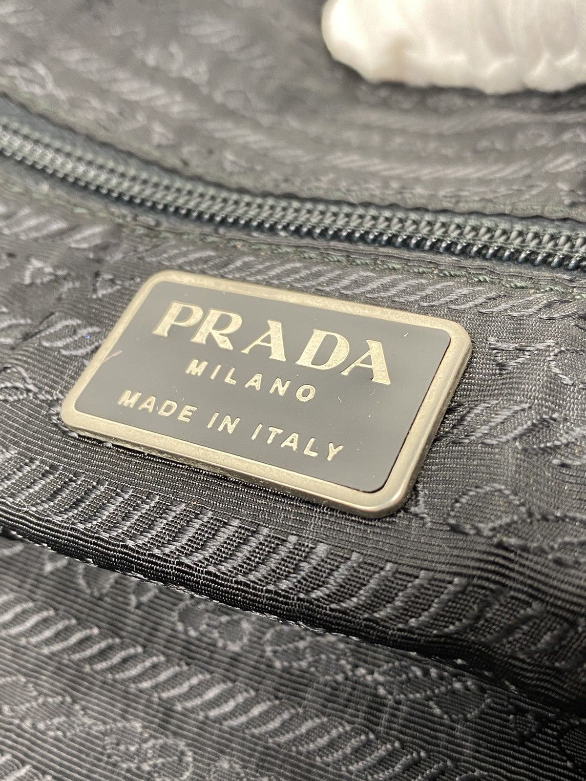Prada Prada Tessuto Nero Nylon Shoulder Bag Size ONE SIZE - 10 Thumbnail