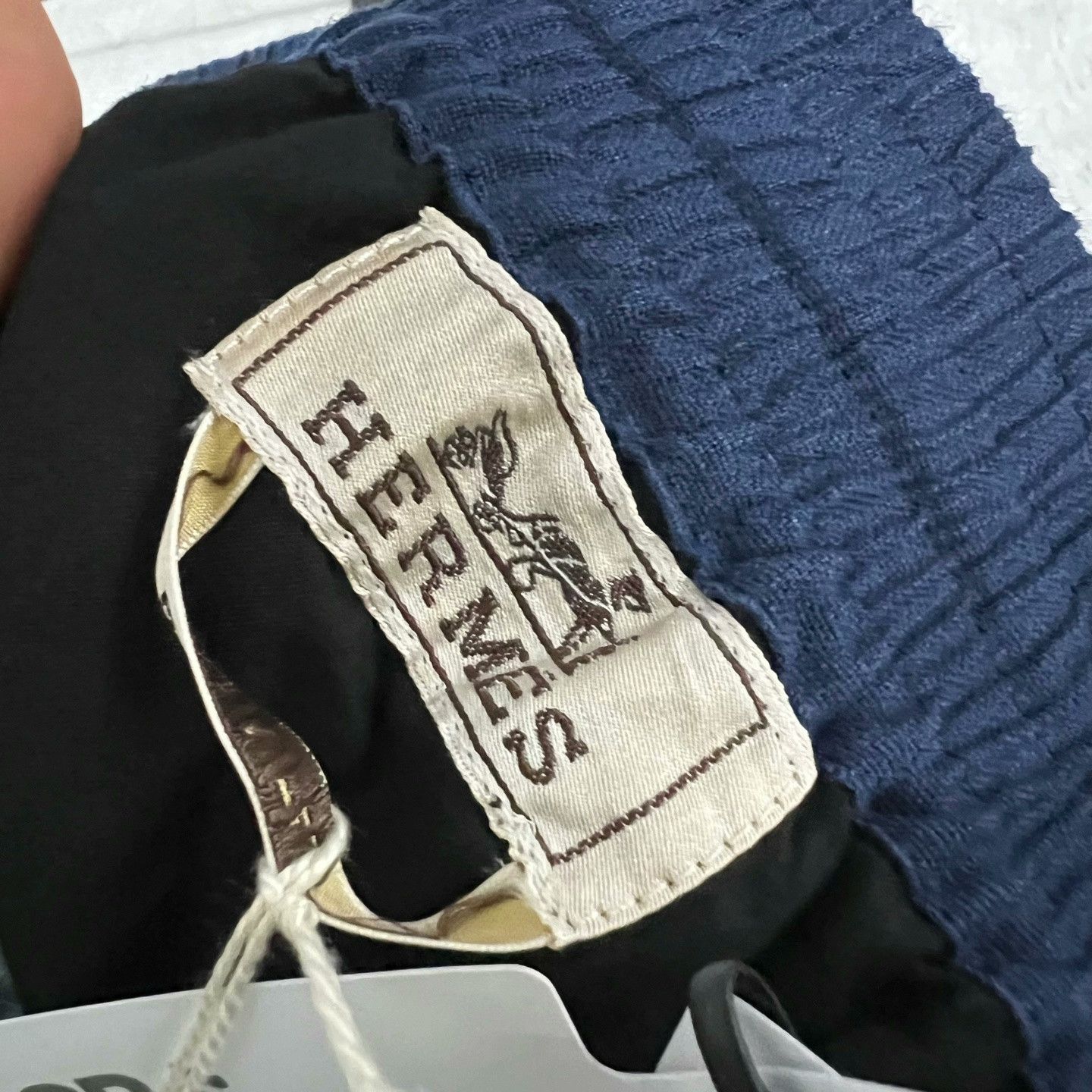 Hermes Hermes Blue Drawstring Trousers Size US 28 / EU 44 - 3 Thumbnail