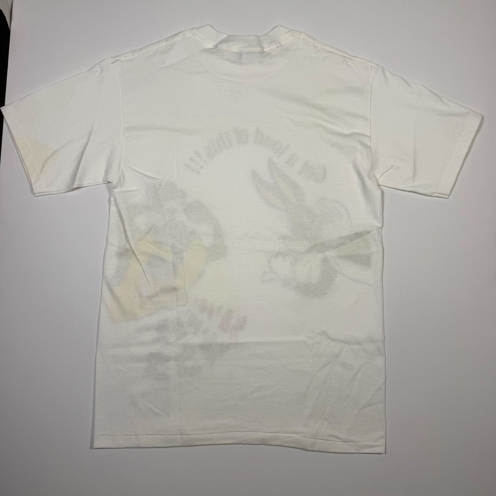 Warner Bros Vintage 90s Looney Tunes Bugs Bunny & Taz T-Shirt Deadstock Size US M / EU 48-50 / 2 - 2 Thumbnail