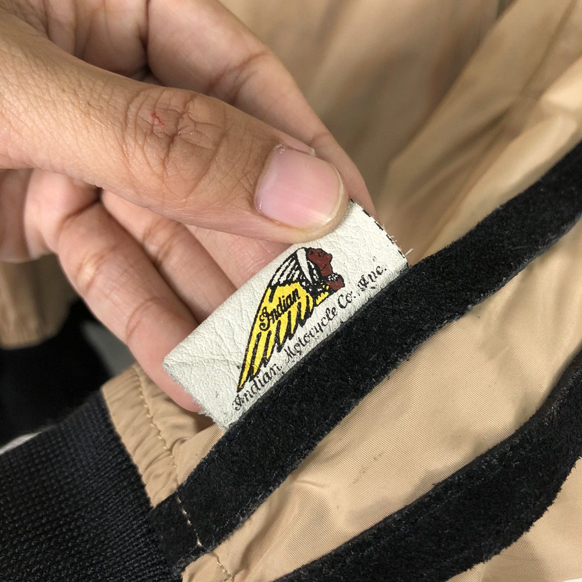 Indian Motorcycle 🔥Vintage Indian Motorcycle Bomber Jacket Big Logo Size US L / EU 52-54 / 3 - 14 Thumbnail