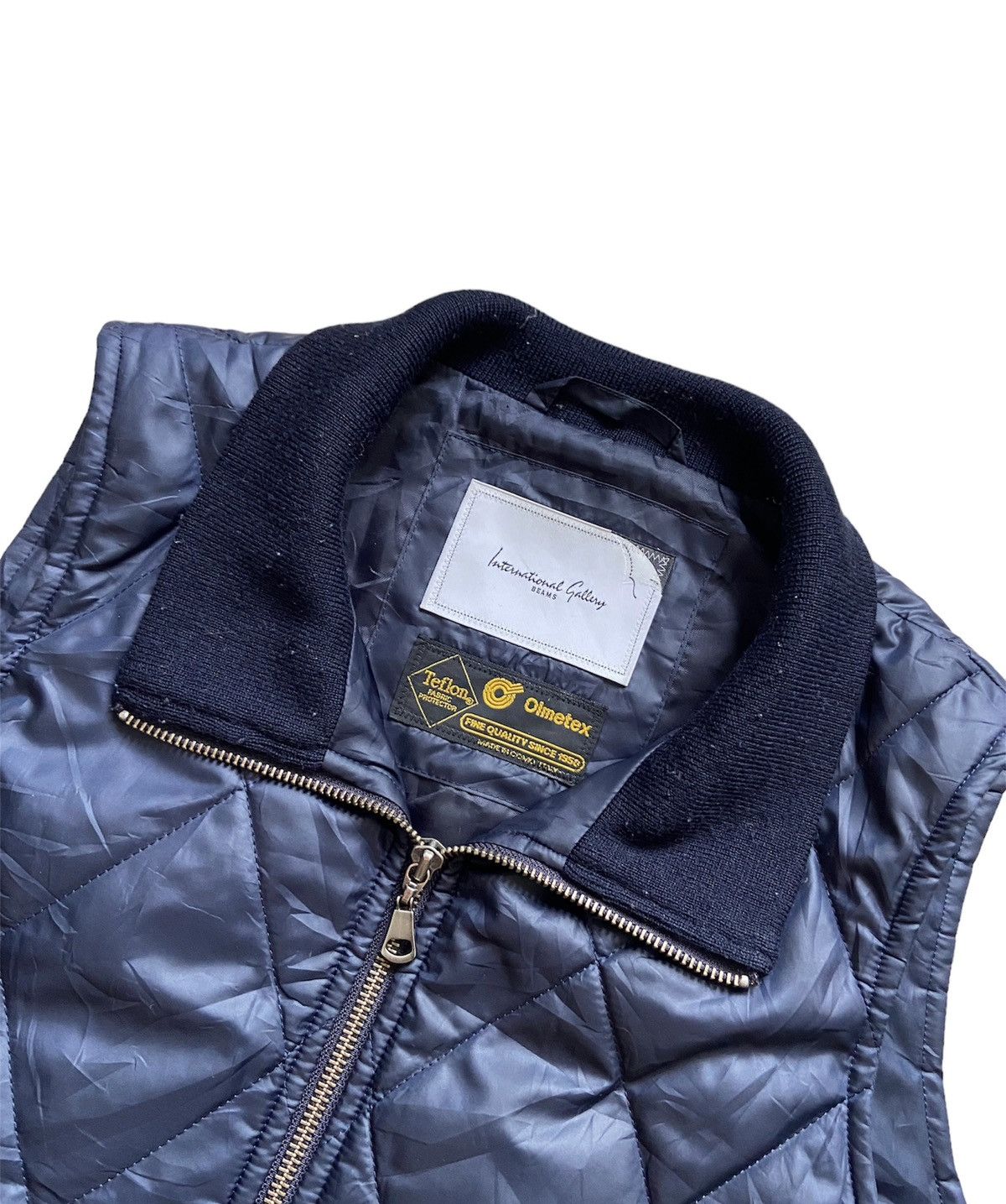 Beams Plus × Vintage Beams x International Gallery Olmetex Quilted Puffer Vest Size US M / EU 48-50 / 2 - 2 Thumbnail