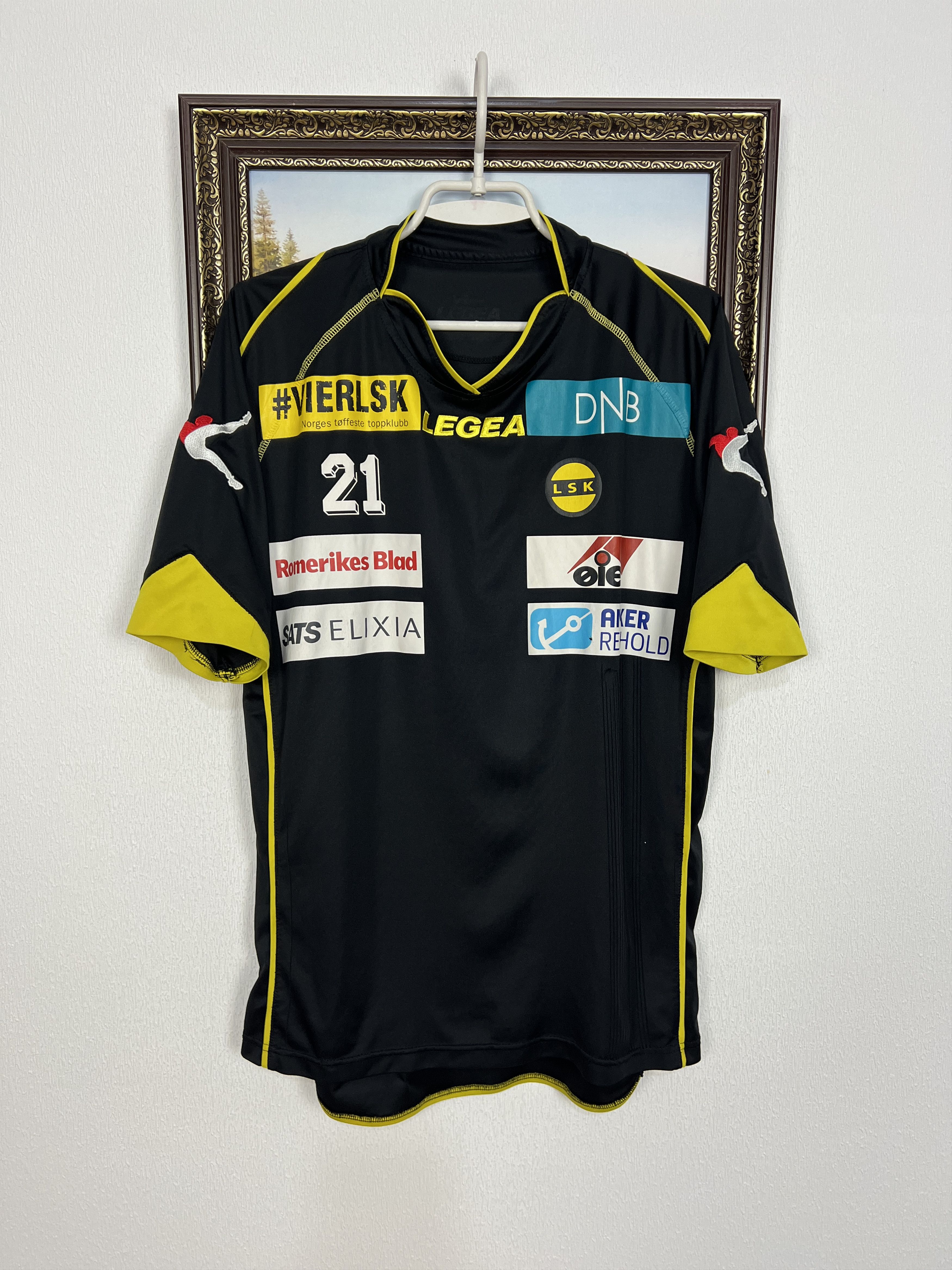 Legea Lillestrom Away Shirt Soccer Jersey Trikot Rare Hype