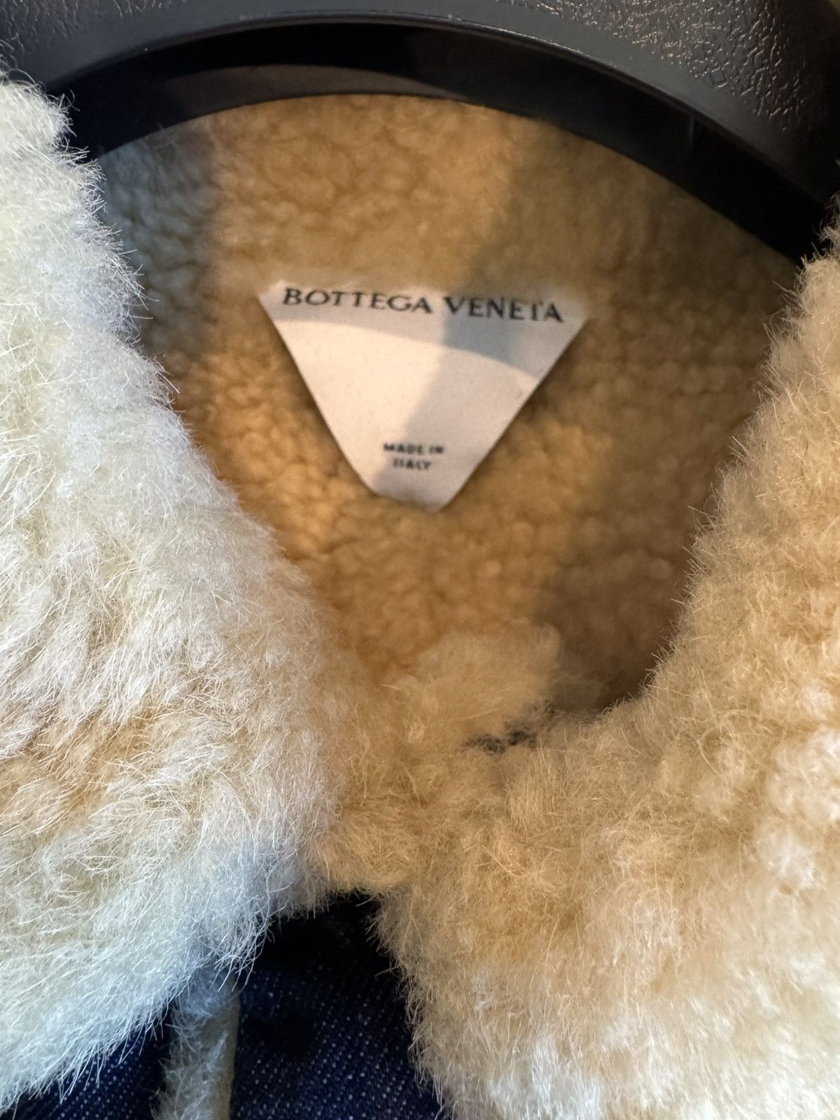 Bottega Veneta Bottega Veneta Shearling-Lined Denim Jacket Size 50 (L) FW22 Size US M / EU 48-50 / 2 - 3 Thumbnail