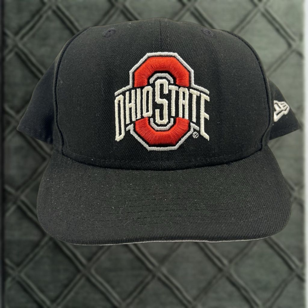 New Era OSU Ohio State University Buckeyes Snapback Hat Black Cap New Era 9Fifty OSFA Size ONE SIZE - 1 Thumbnail