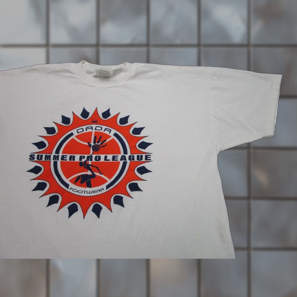 Vintage VINTAGE Dada Graphic T-Shirt Mens XL White 90s Hip Hop Rap California Size US XL / EU 56 / 4 - 1 Thumbnail