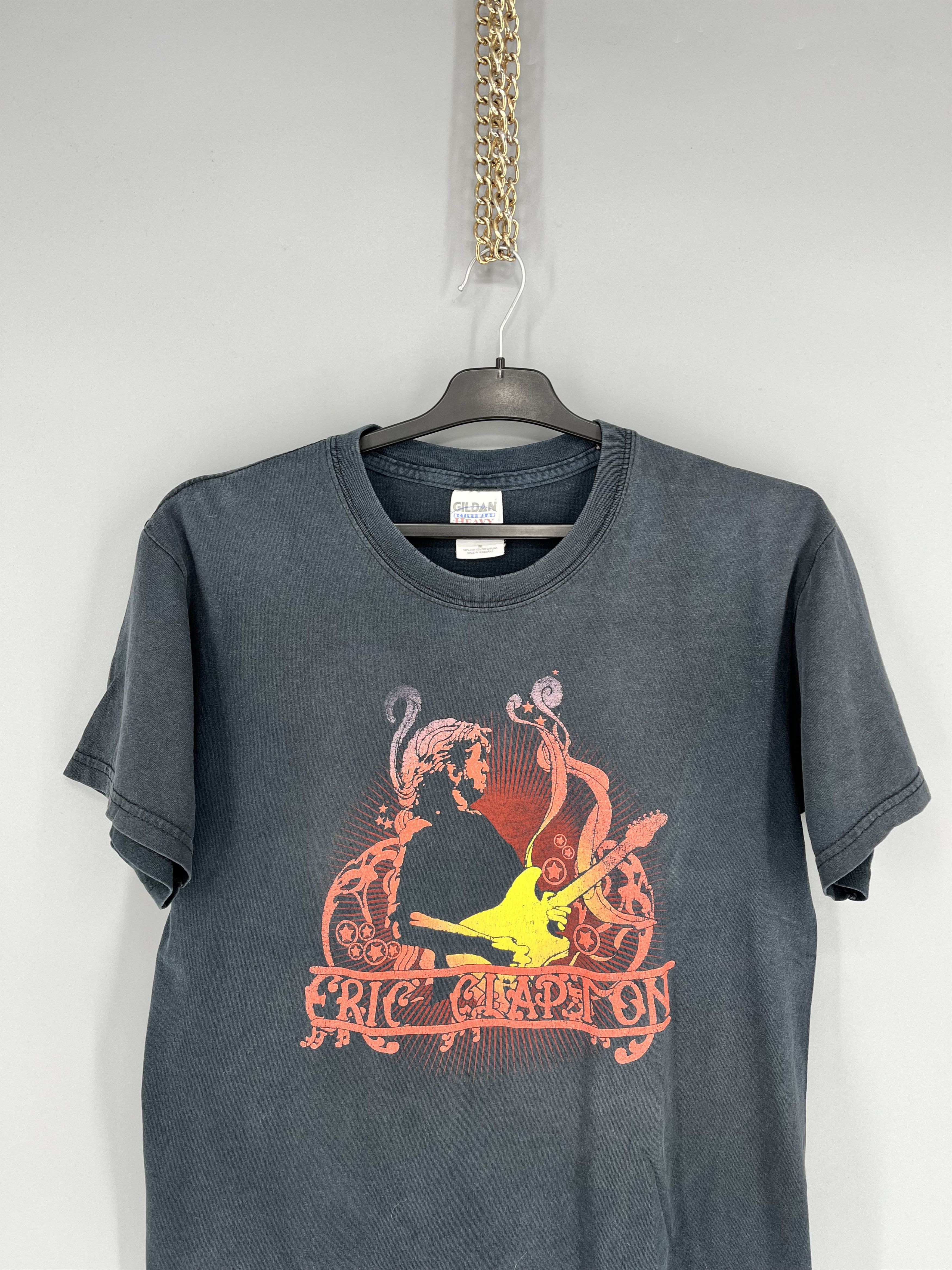 Band Tees Eric Clapton World Tour 2006/07 Europe T-shirt Size US L / EU 52-54 / 3 - 6 Thumbnail