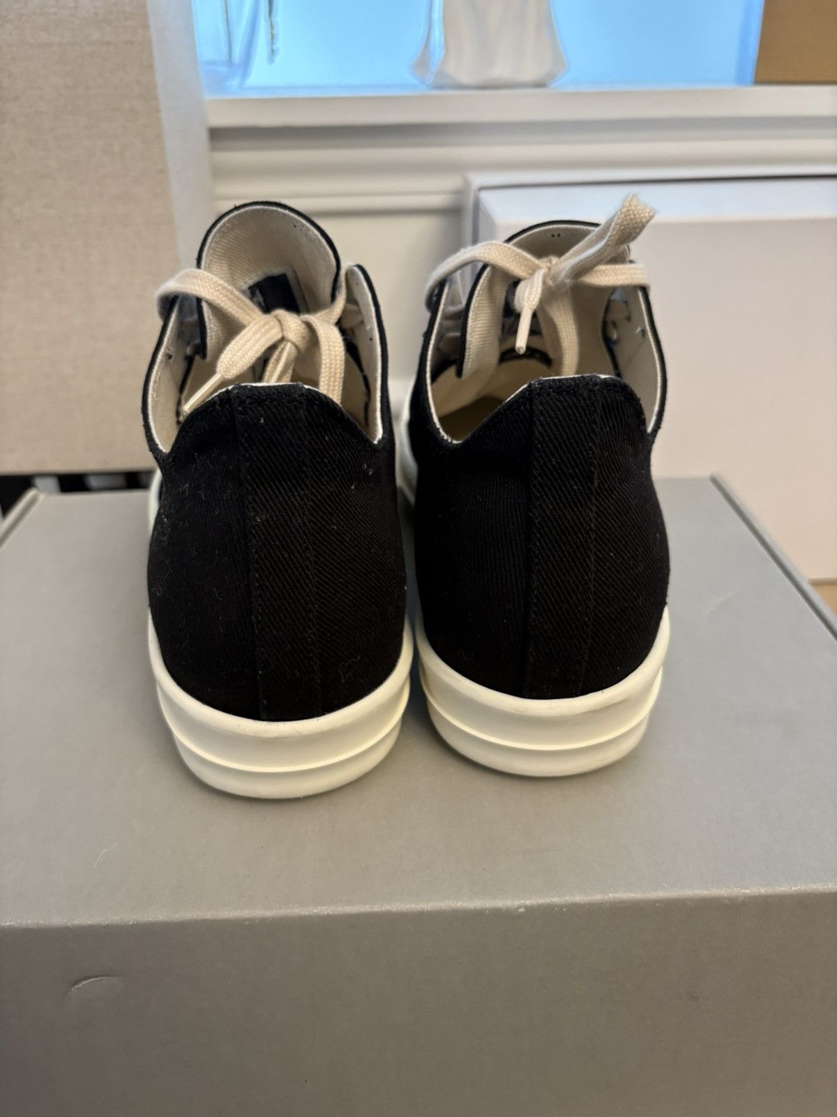 Rick Owens Rick Owens DRKSHDW Luxor low pentagram Size US 9 / EU 42 - 4 Thumbnail