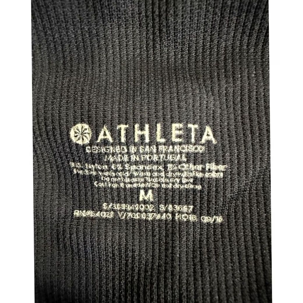 Athleta Athleta Leggings Womens Medium Black Grey Pull On Gym Yoga Workout Ladies Size 32" / US 10 / IT 46 - 3 Thumbnail