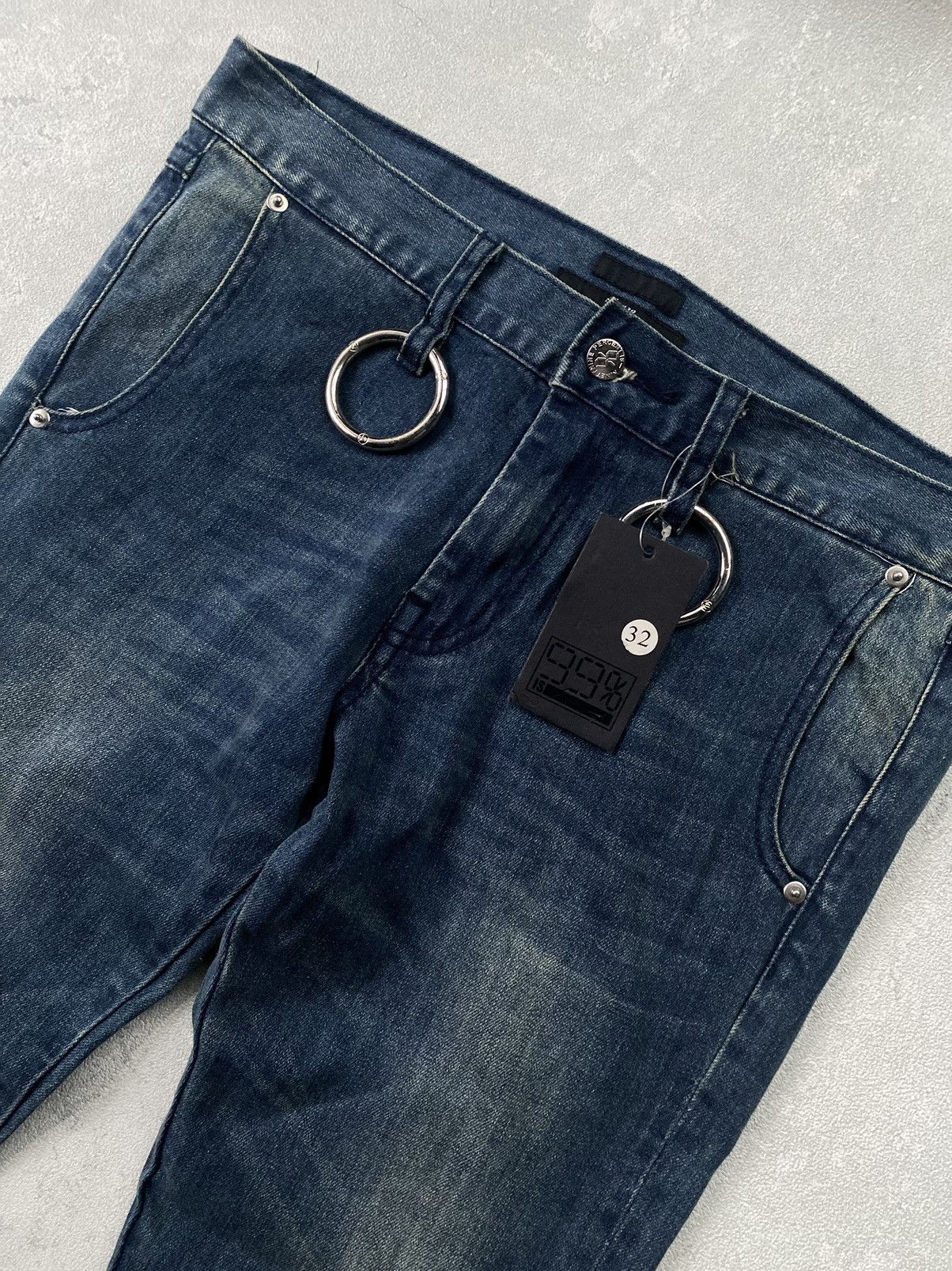 99%IS- 99%is sid vicious denim pants Size US 32 / EU 48 - 4 Thumbnail