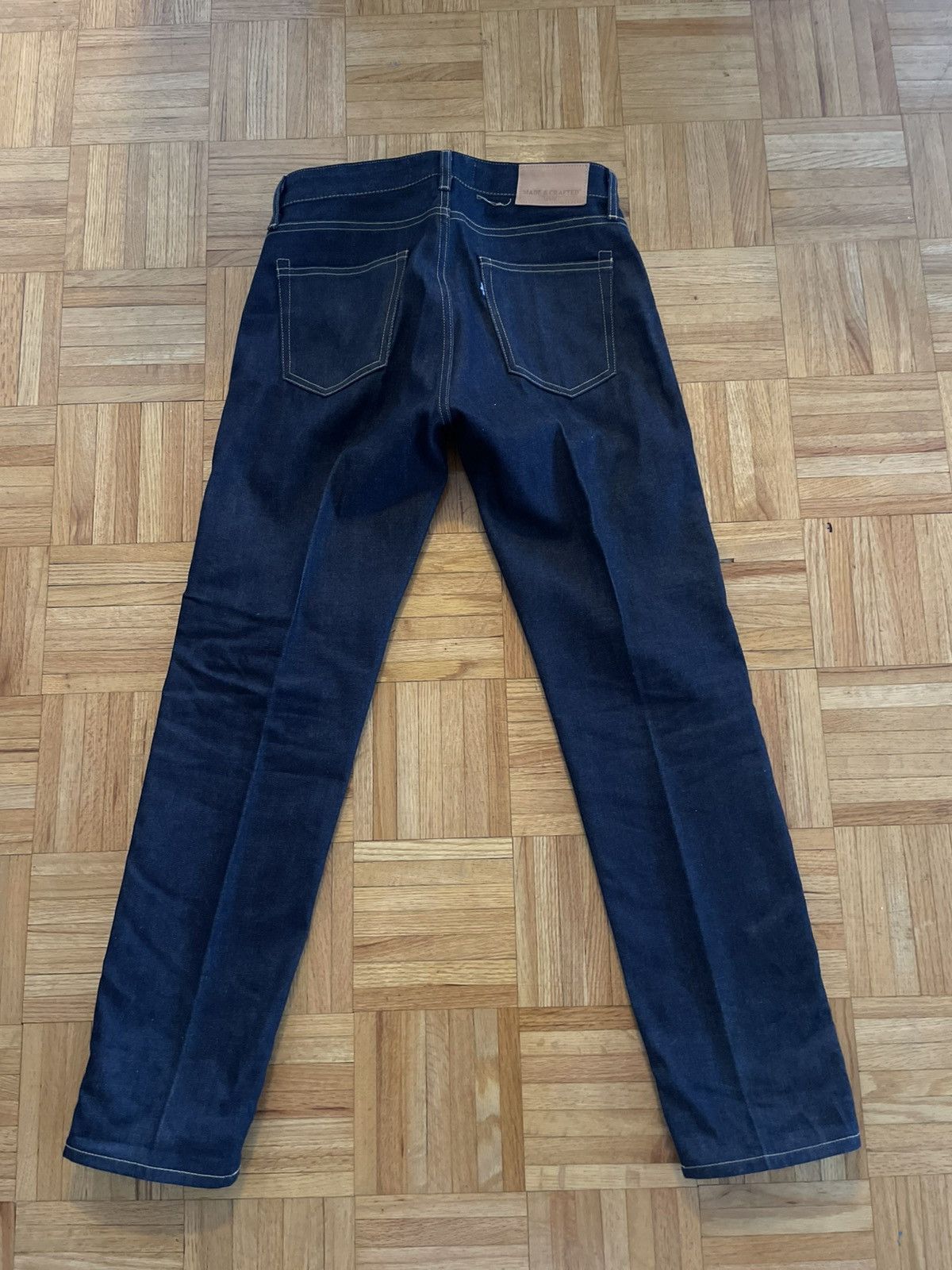 Levi's Made & Crafted Levi’s Made and Craft Redline Selvedge Tapered Denim Jeans Size US 30 / EU 46 - 2 Thumbnail