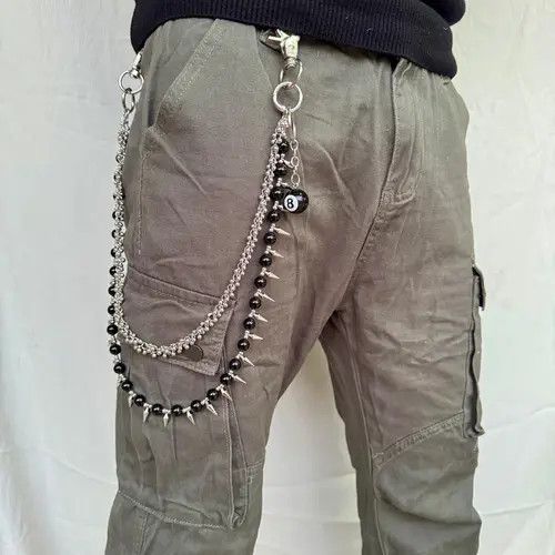 Jewelry Hayama x Ishii Punk Waist Pants Chain Wallet Chain Keychain Size ONE SIZE - 3 Thumbnail