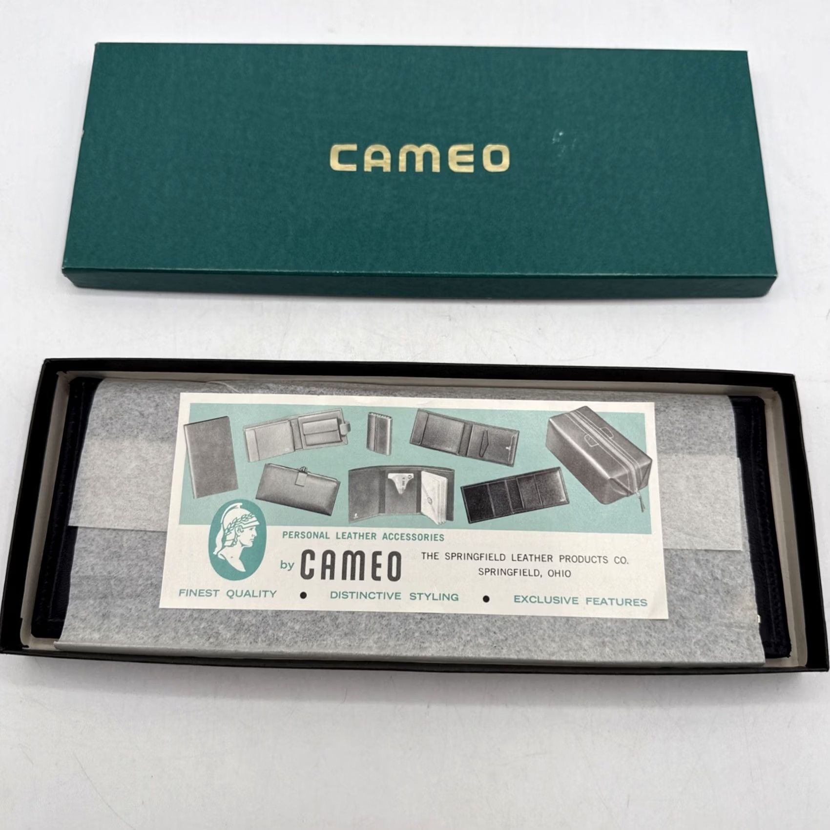 MCM VINTAGE Cameo Wallet Bifold Leather Black MCM New Original Box & Paperwork Men Size ONE SIZE - 4 Thumbnail