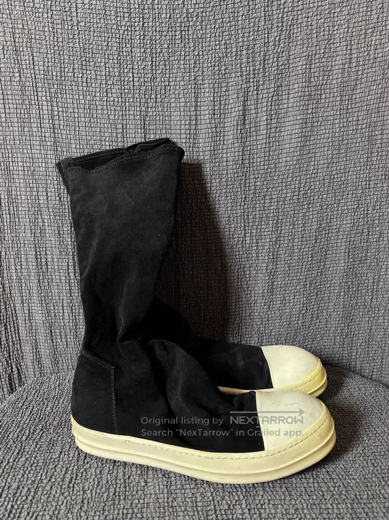 Rick Owens Rick Owens 16 SS mainline suede leather boots Size US 8 / EU 41 - 3 Thumbnail