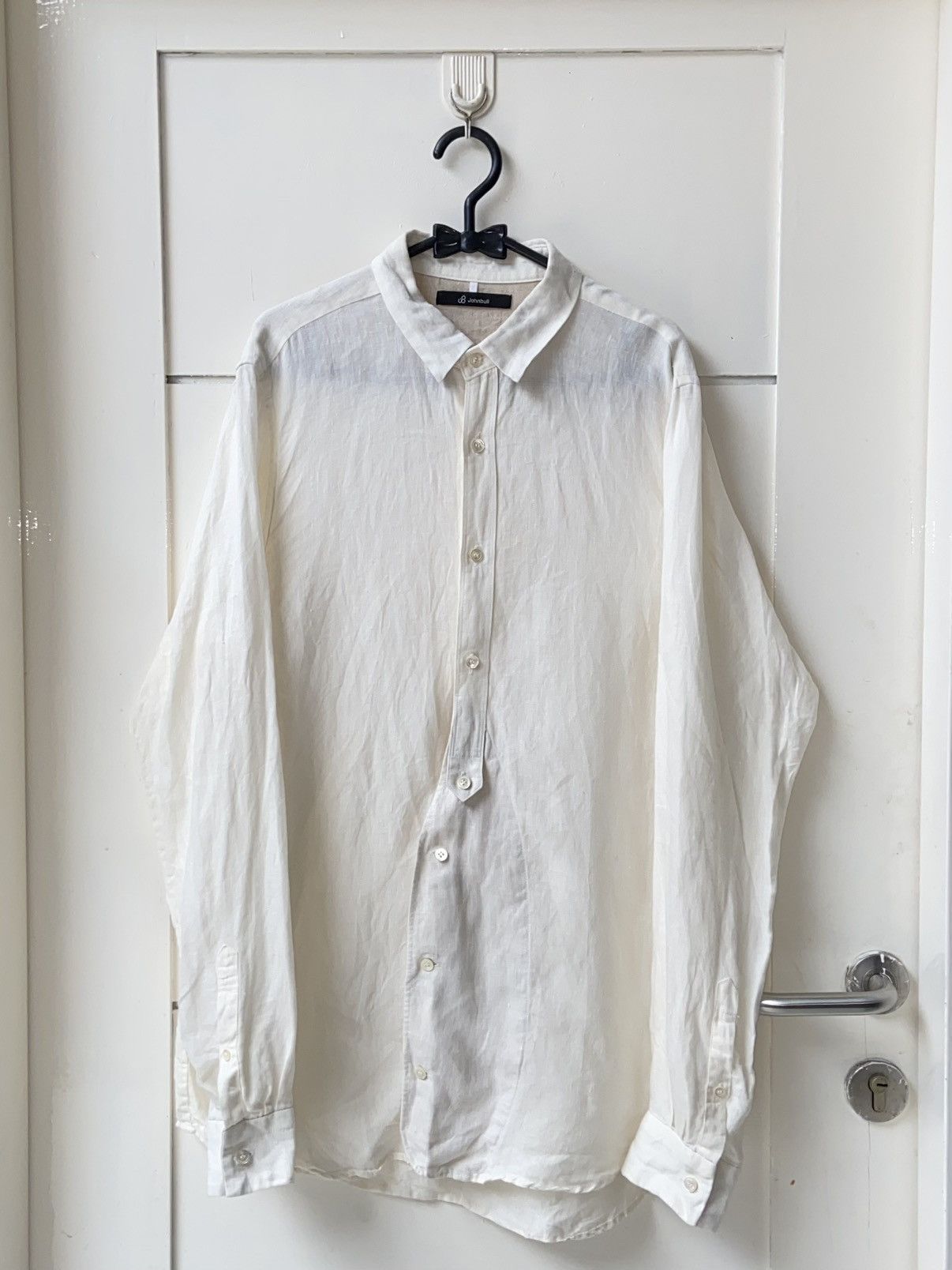 Japanese Brand × Johnbull × Yohji Yamamoto JOHN BULL White Shirt Size US M / EU 48-50 / 2 - 1 Thumbnail