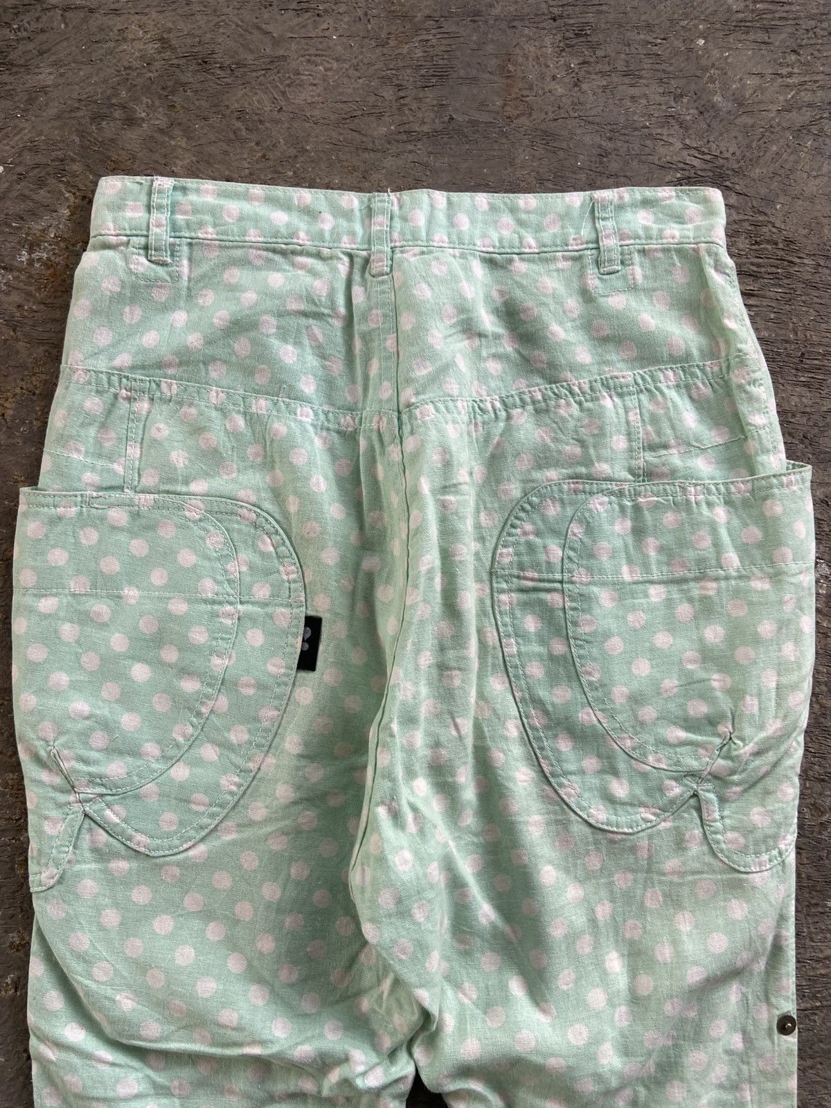 Issey Miyake 2000s Mercibeacoup by Issey Miyake - Polkadot Pants Size US 31 - 13 Thumbnail