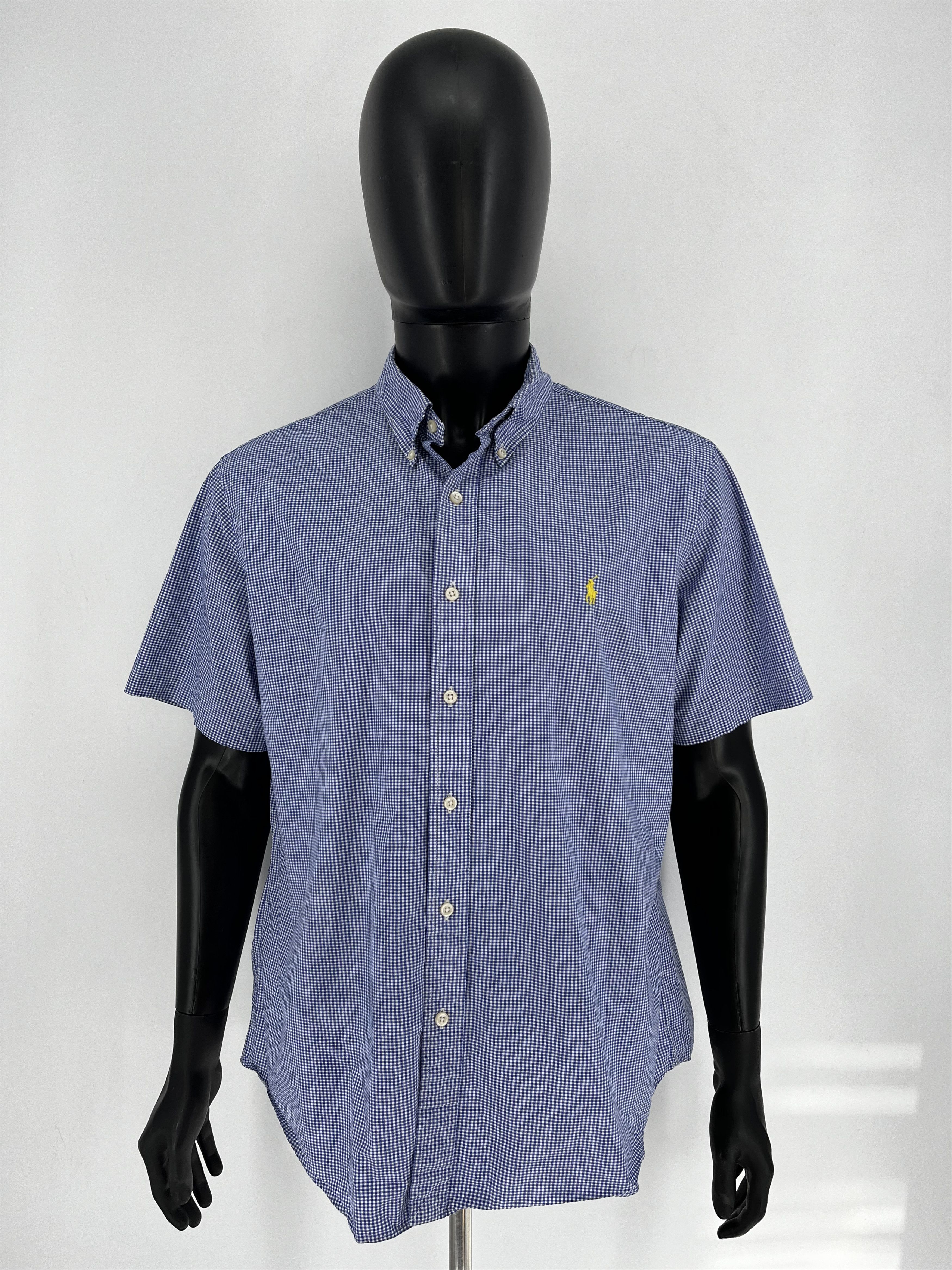 Polo Ralph Lauren Vintage y2k Polo Ralph Lauren Plaid Blake Cotton Flannel Size US XL / EU 56 / 4 - 1 Thumbnail