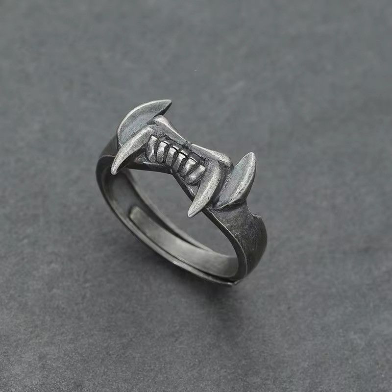 Jewelry × Vintage Resizeable Vampire Tooth Ring Size ONE SIZE - 3 Thumbnail