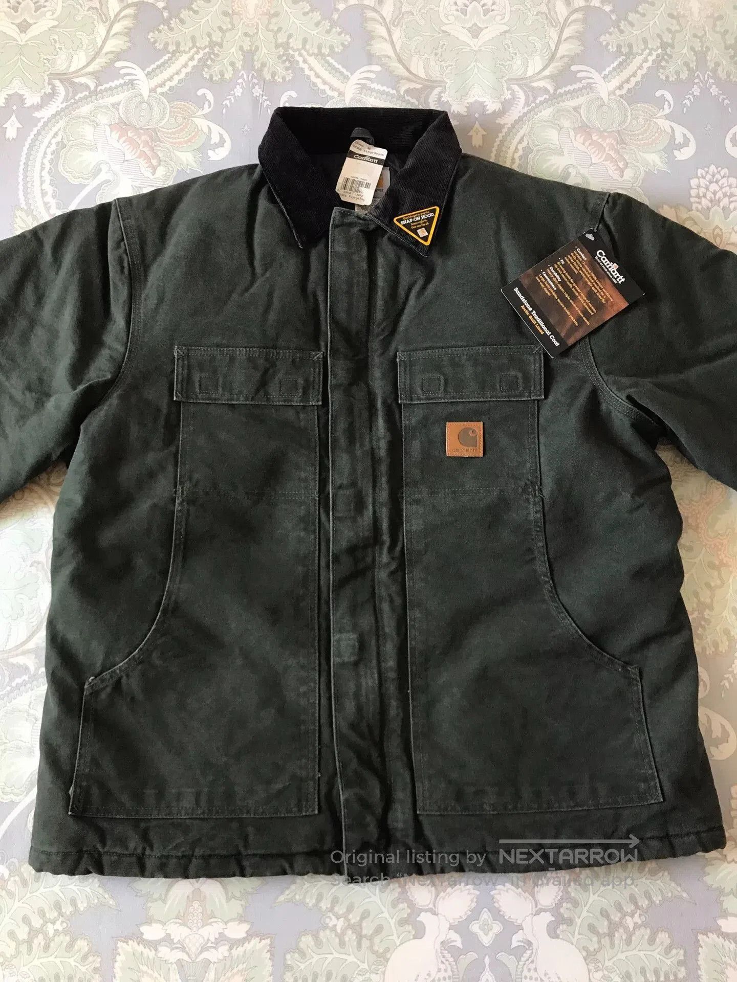 Carhartt Carhartt C26 MOS Work Jacket. Size US XL / EU 56 / 4 - 4 Thumbnail