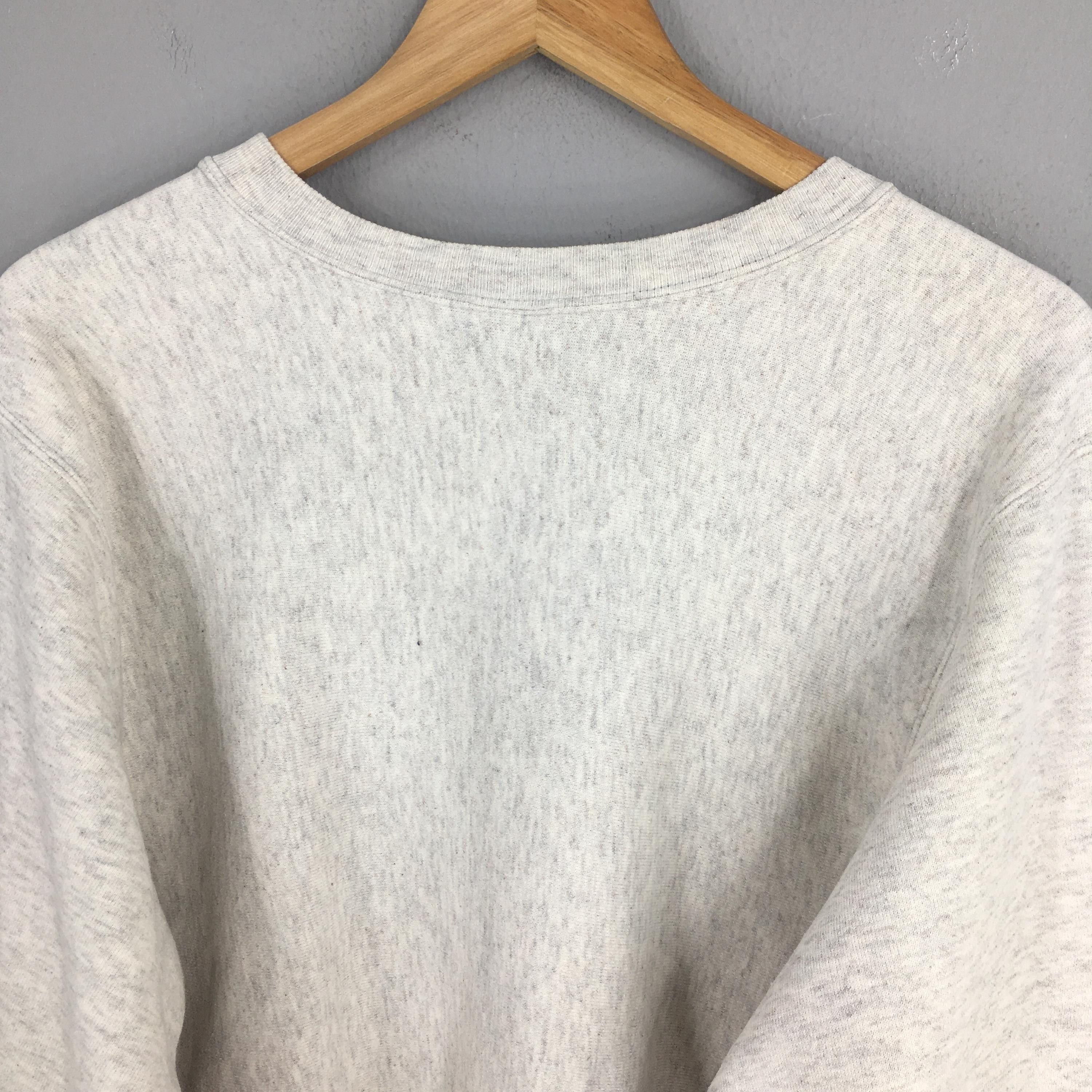 Champion × Vintage Vintage 90s Champion Reverse Weave Gray Sweatshirt Medium Size US M / EU 48-50 / 2 - 7 Thumbnail