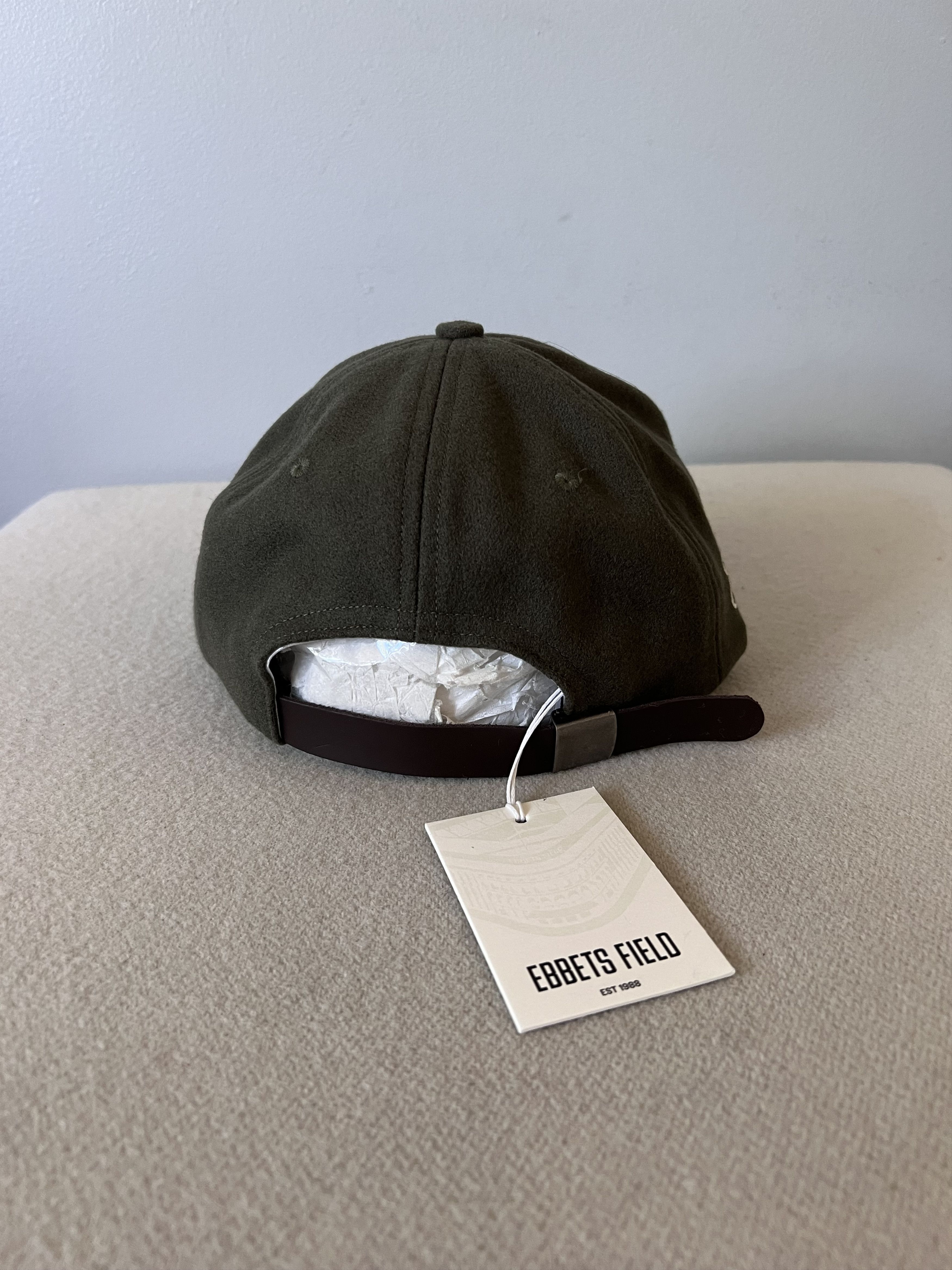 Engineered Garments × Palace Palace Engineered Garments Ebbets 6 Panel Hat in Olive Green Size ONE SIZE - 4 Thumbnail