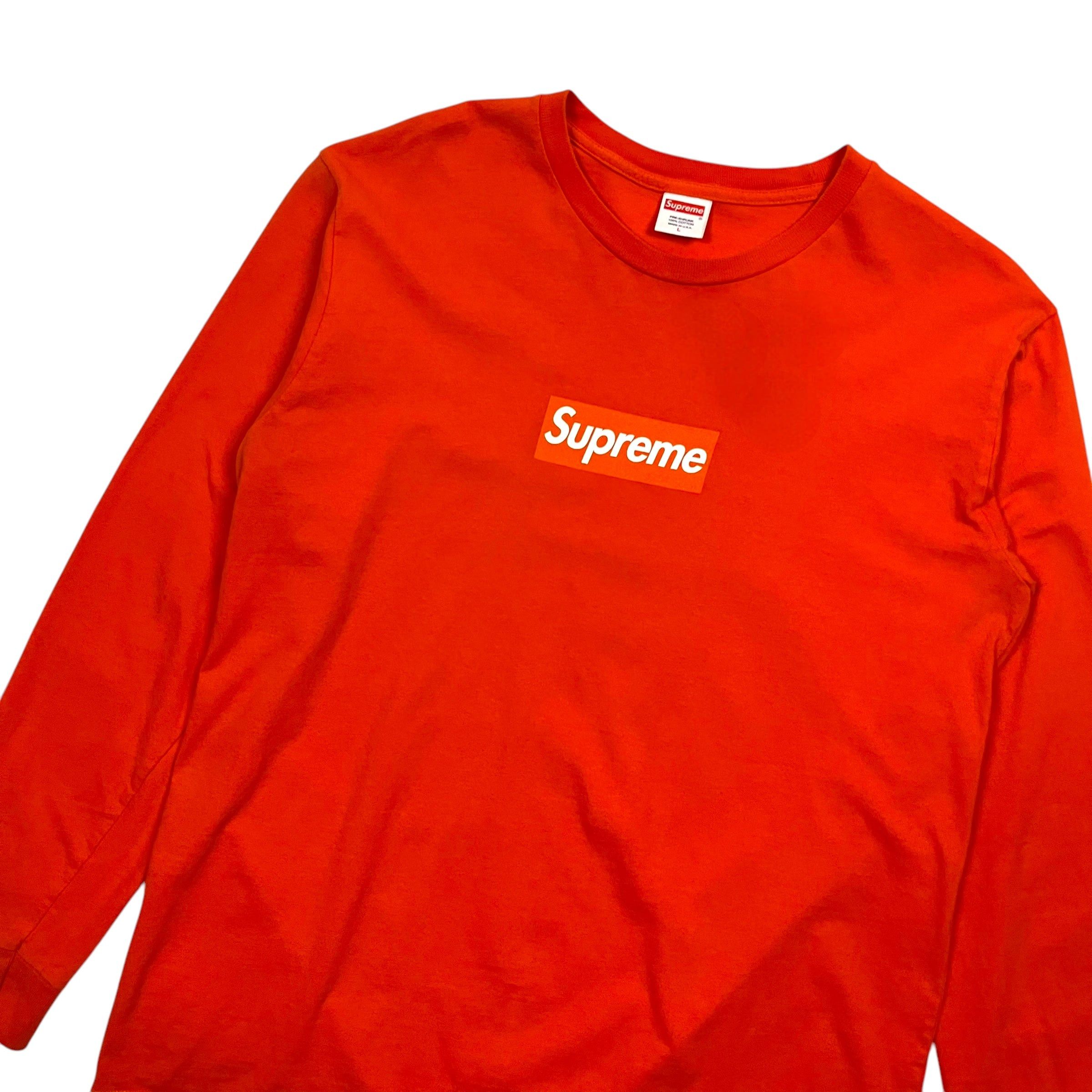 Supreme Supreme Box Logo Longsleeve - Size L/XL Size US L / EU 52-54 / 3 - 4 Thumbnail