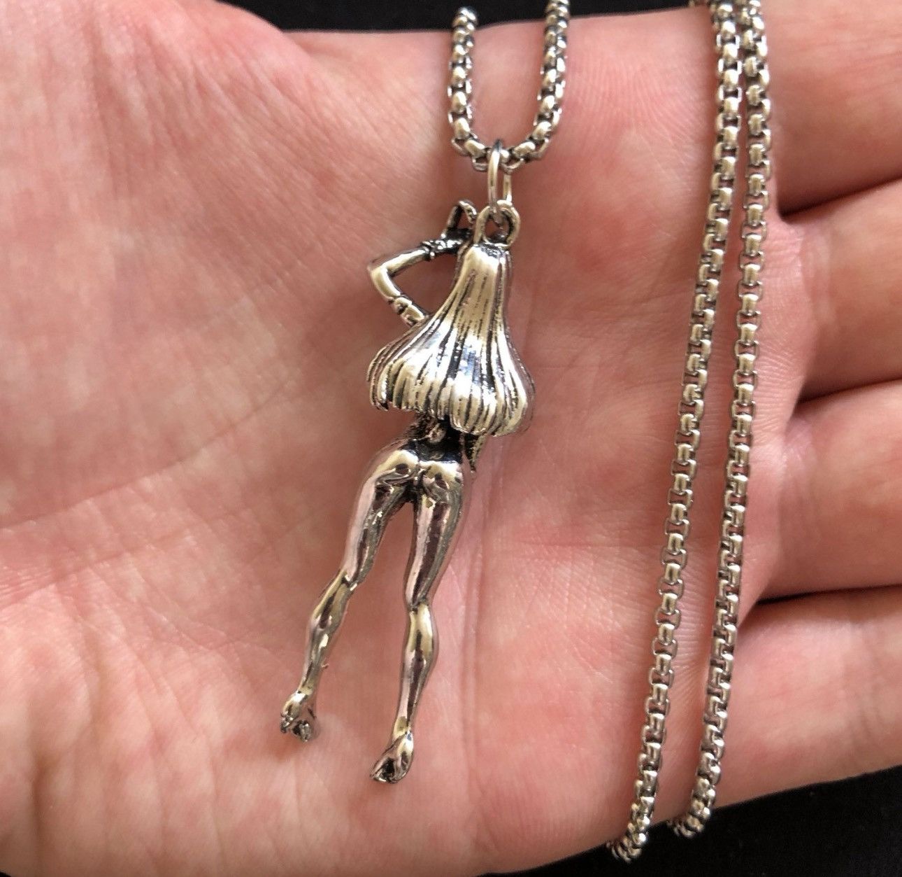 Jewelry Gothic Punk Girl Necklace Chain Size ONE SIZE - 4 Thumbnail