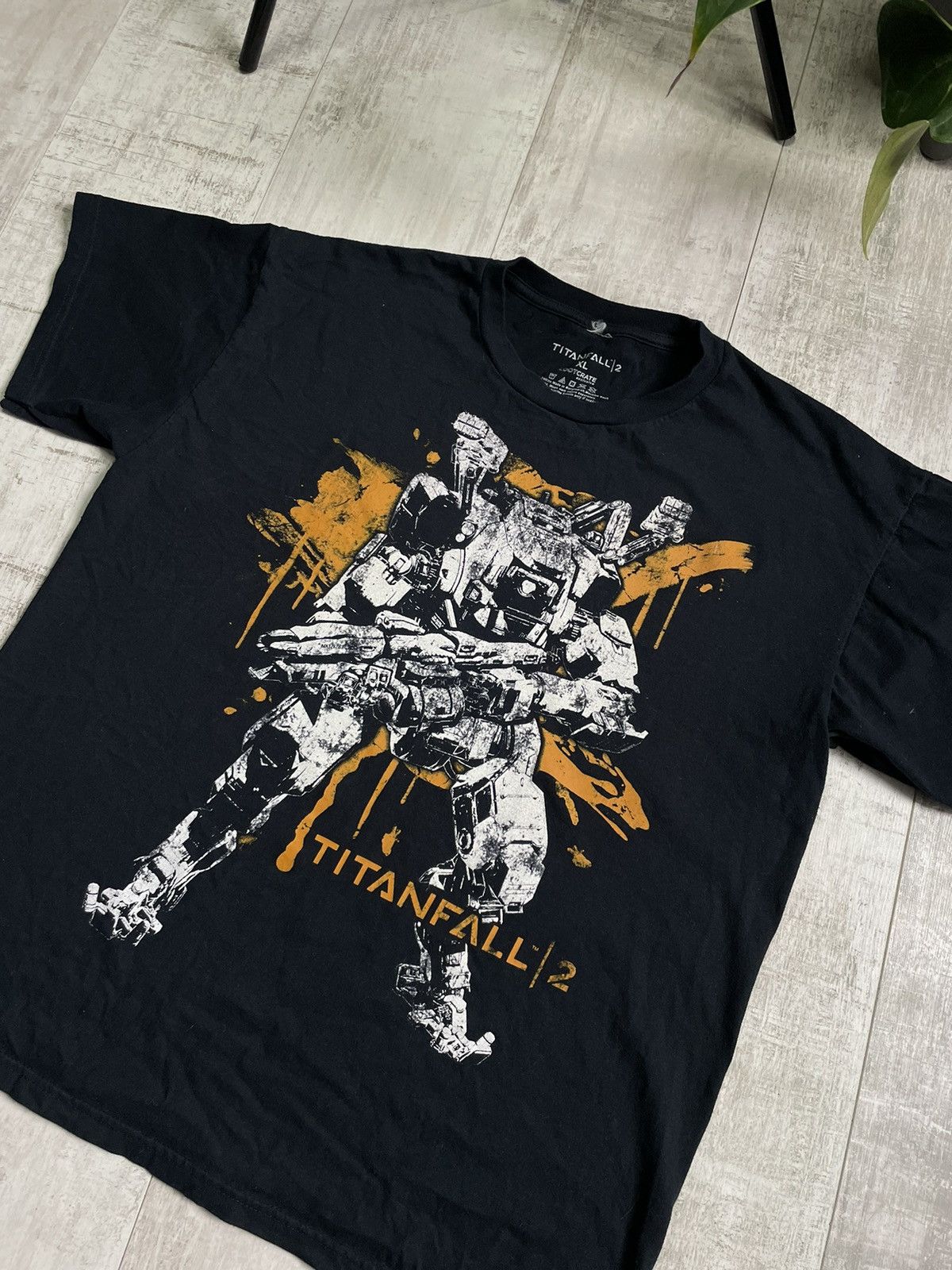 Playstation Titanfall 2 Loot Crate T-Shirt Exclusive Game Black RARE Size US XL / EU 56 / 4 - 2 Thumbnail
