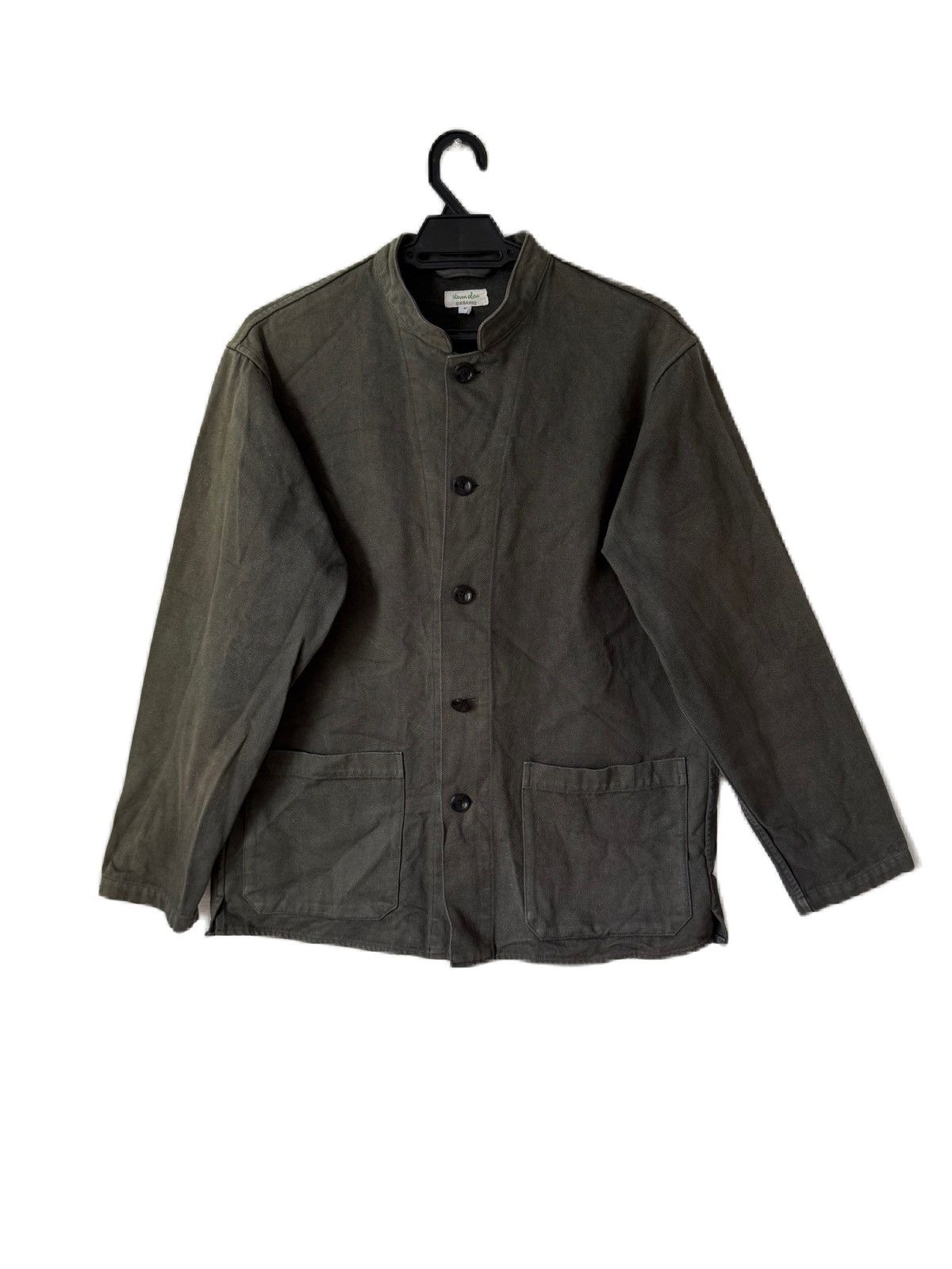 Steven Alan Distress Design Steven Alan Canvas Jacket Double Pocket Size US S / EU 44-46 / 1 - 1 Thumbnail