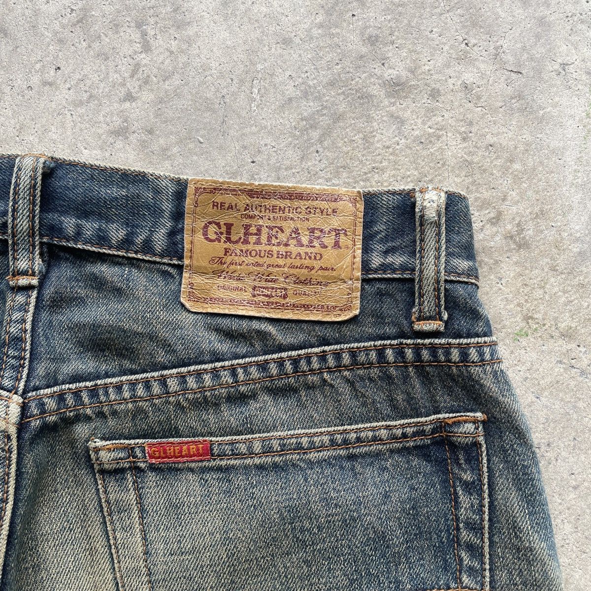 Japanese Brand × Jean Vintage Japan Rusty Jeans Faded Denim Pants W31x28.5 Size US 31 - 8 Thumbnail