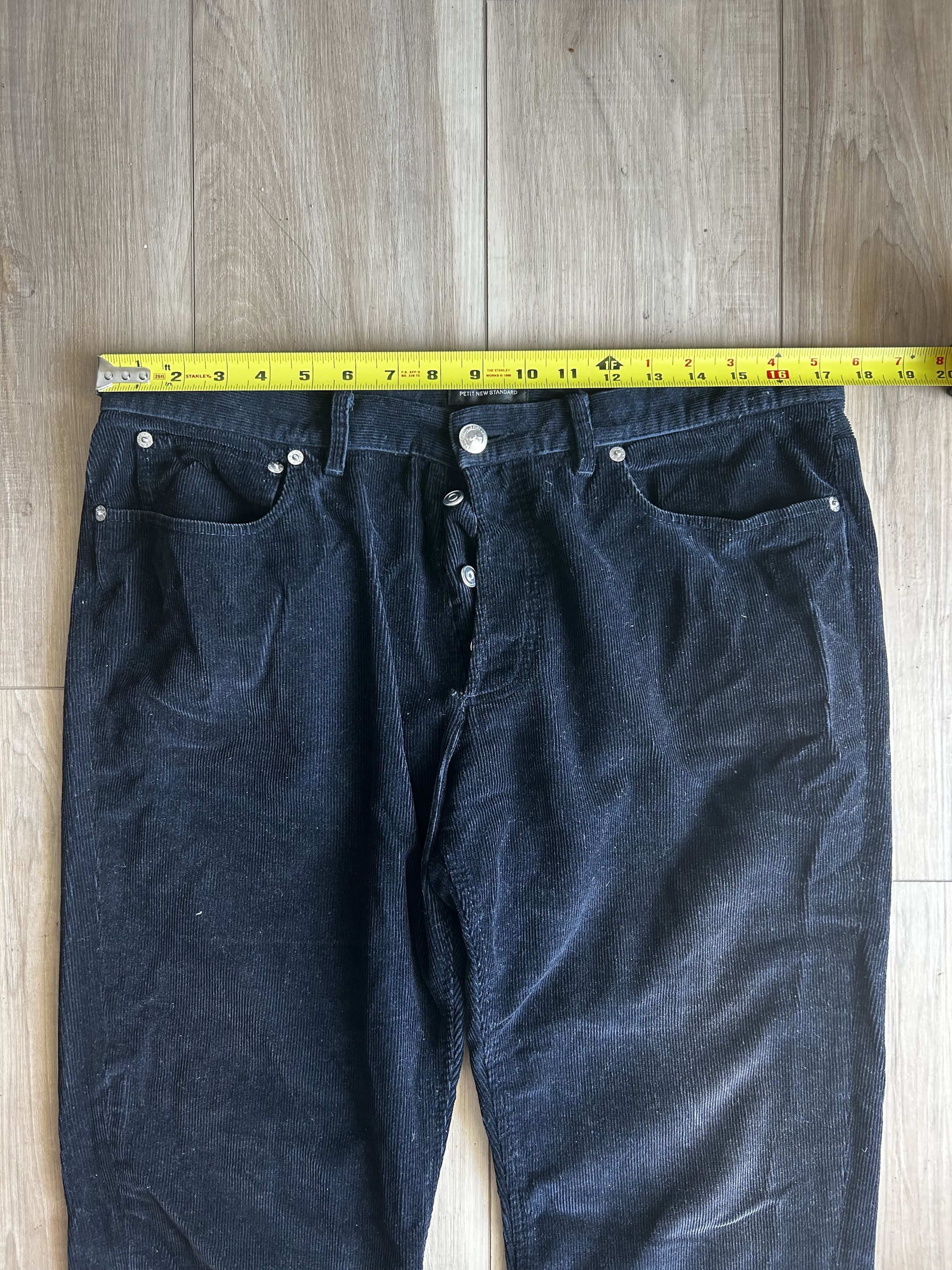 A.P.C. A.P.C. Petite Standard Navy Blue Corduroy Pants Size US 34 / EU 50 - 5 Thumbnail