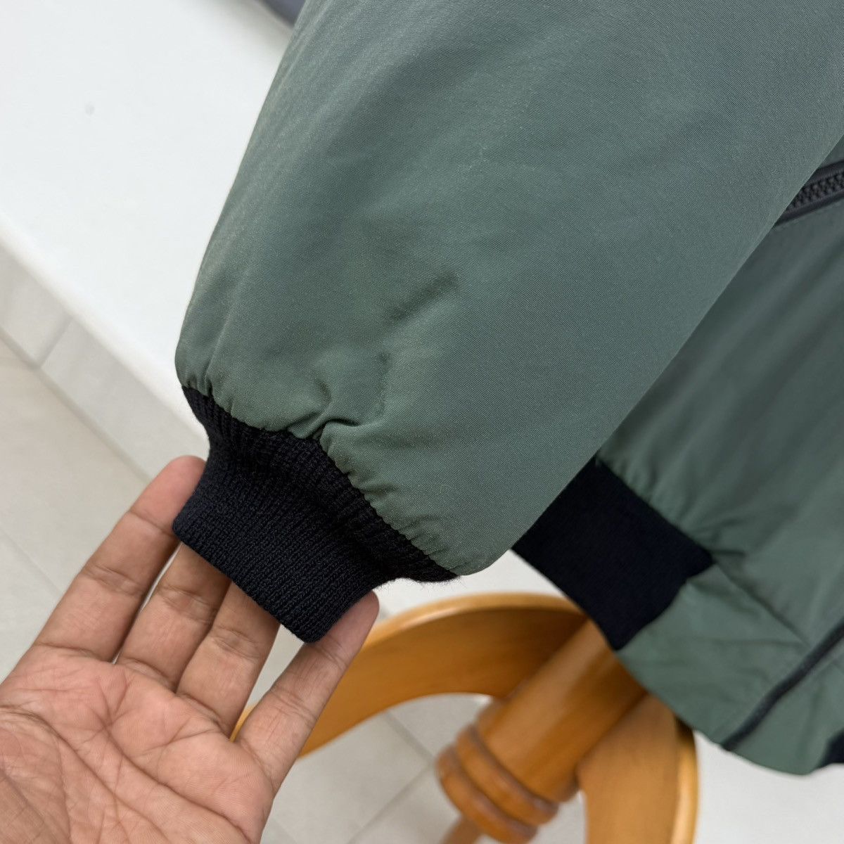 L.L. Bean Vintage L.L.Bean Warm Up Jacket Green Fleece Lined Outdoor Size US M / EU 48-50 / 2 - 18 Thumbnail