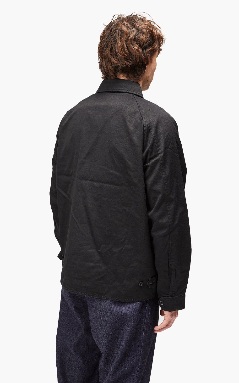 Nanamica Nanamica GORE-TEX INFINIUM Chino Crew Jacket - Black XL Size US XL / EU 56 / 4 - 3 Thumbnail