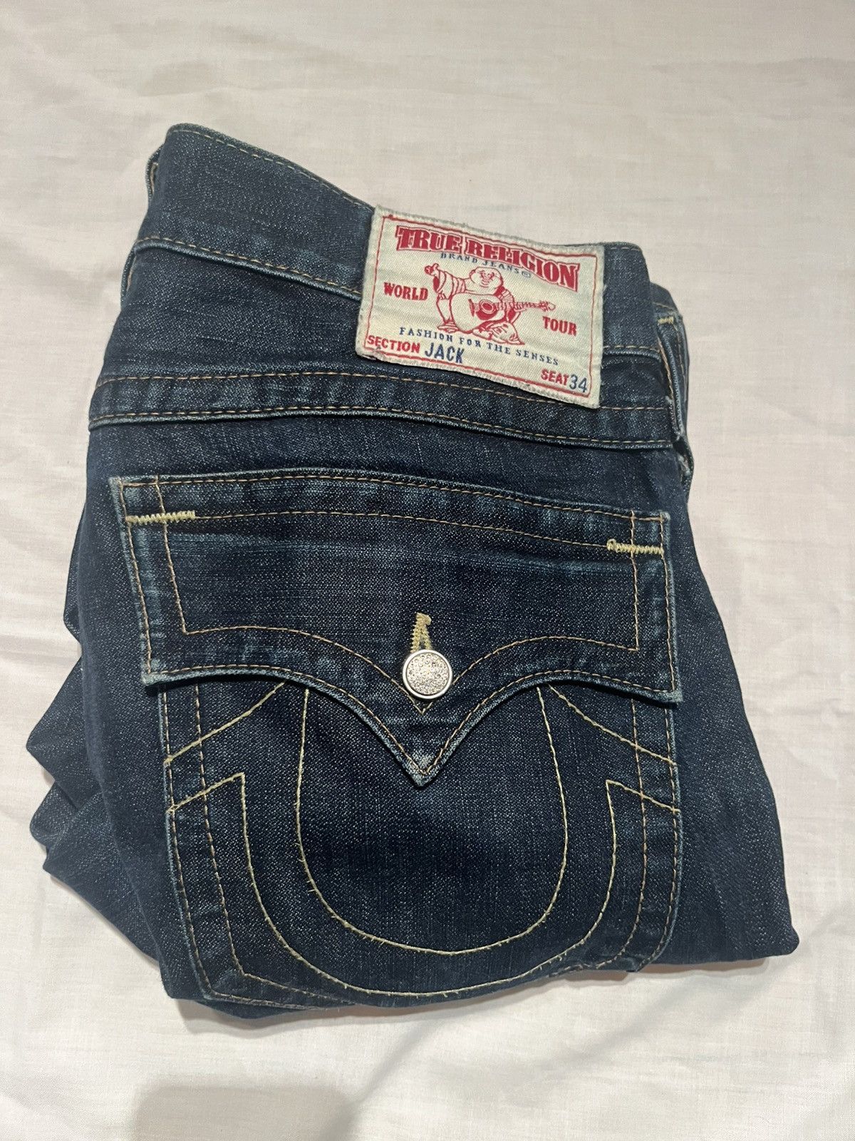 True Religion Iced out true religion jeans Size US 33 - 1 Thumbnail