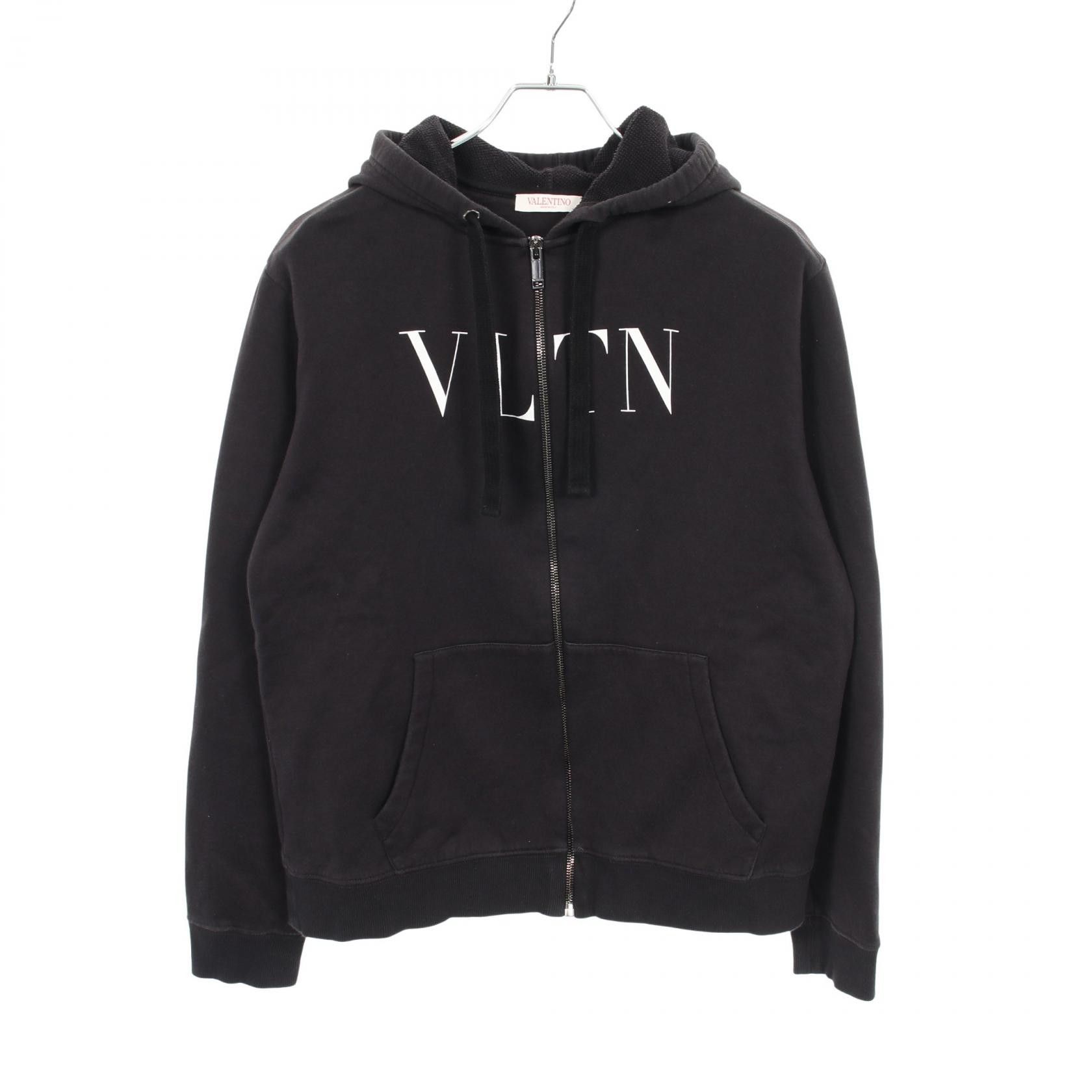 Valentino Valentino Valentino VLTN Logo Cotton Hoodie Textile Sweatshirts & Hoodies DUTY FREE for USA Size ONE SIZE - 1 Thumbnail