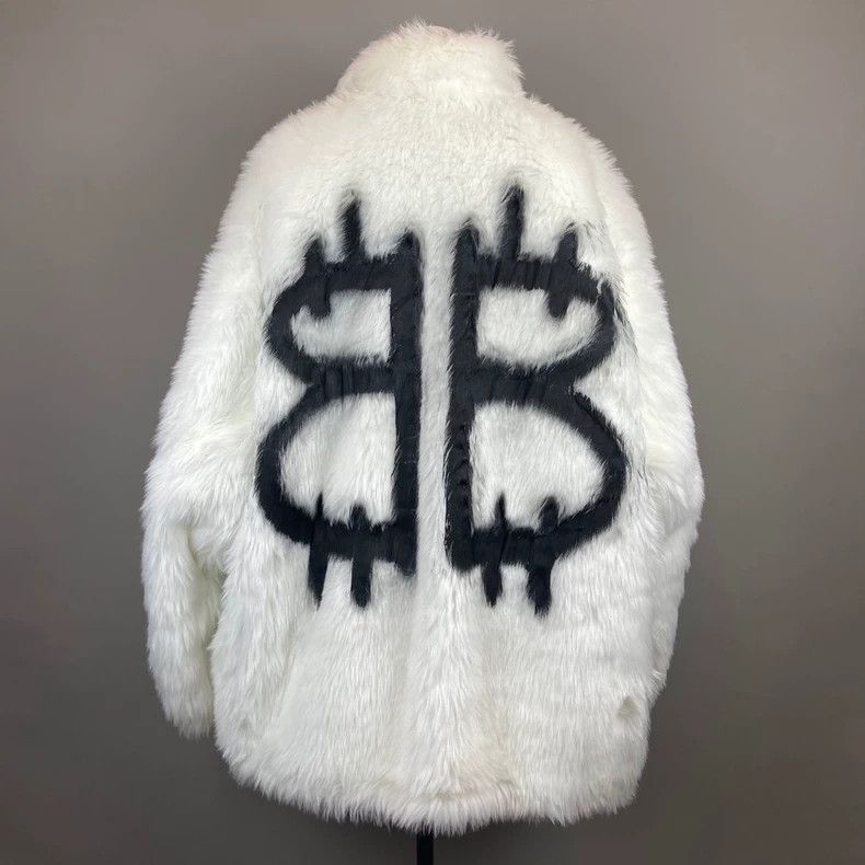 Balenciaga Balenciaga size 34 Bitcoin Teddy Coat Fur Size S / US 4 / IT 40 - 2 Thumbnail